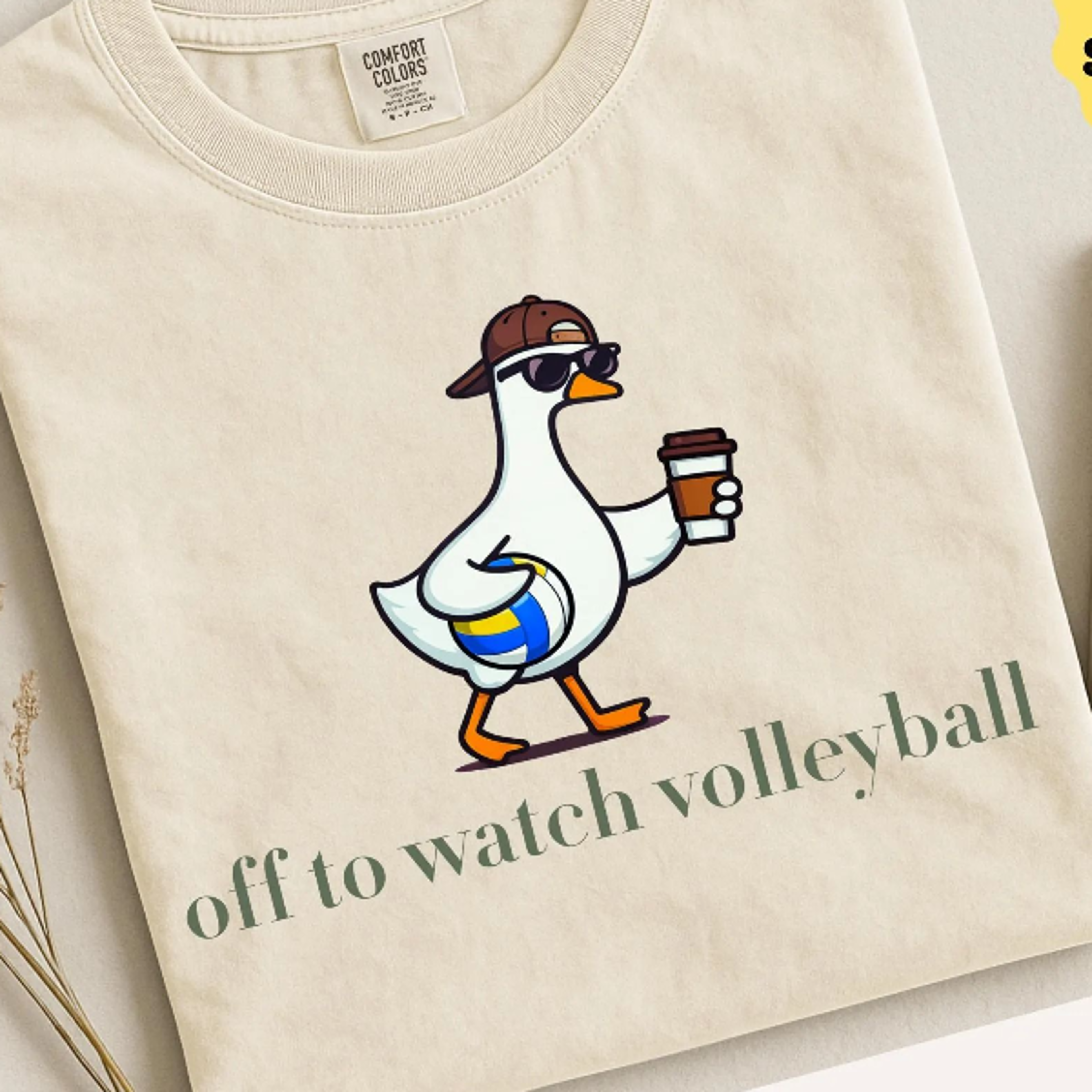 funny volleyball mom goose shirt, comfort colors style volleyball mama tee, mother's day gift, volleyball game day shirt