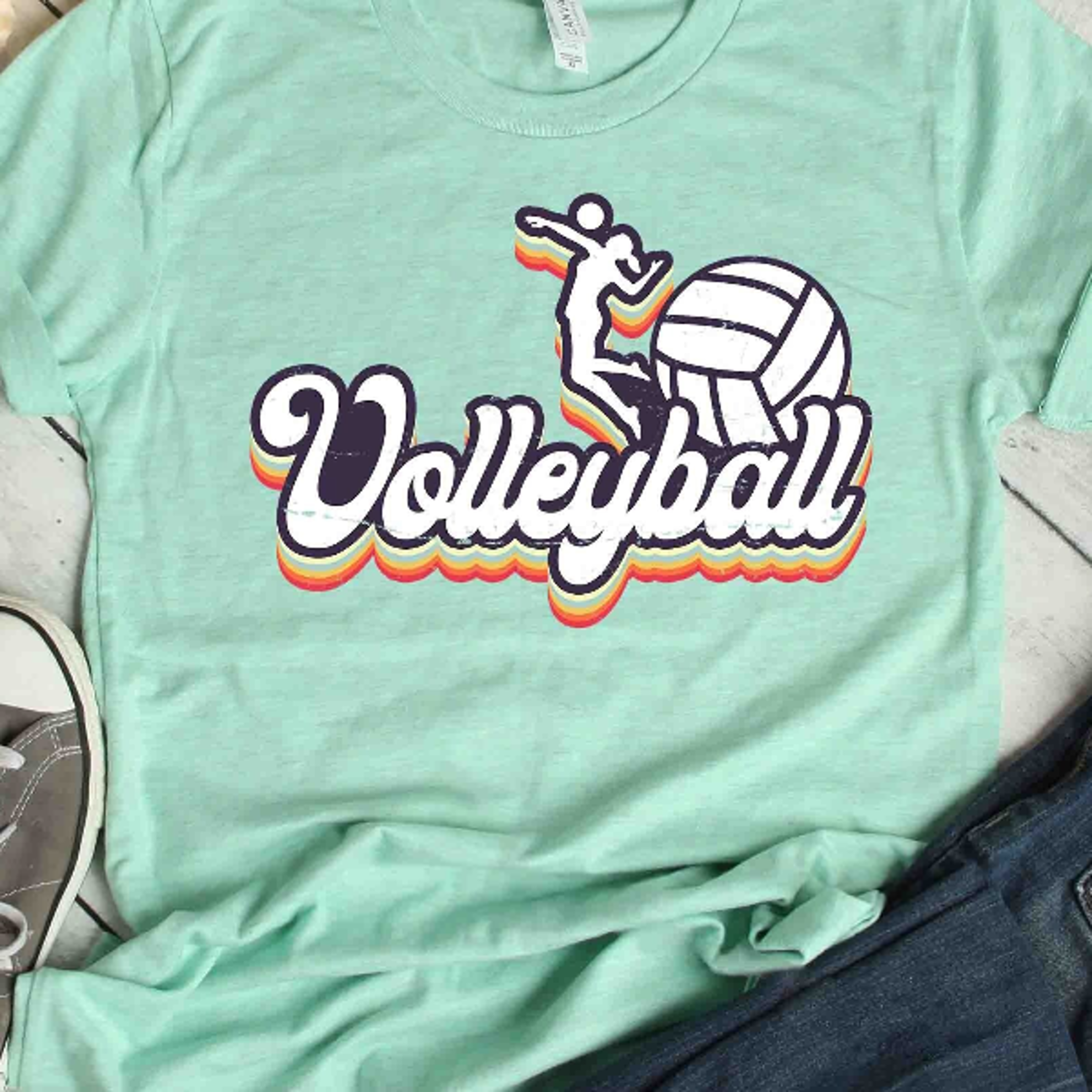 70s vintage volleyball shirt, retro volleyball tee, volleyball mom shirt, volleyball team gift
