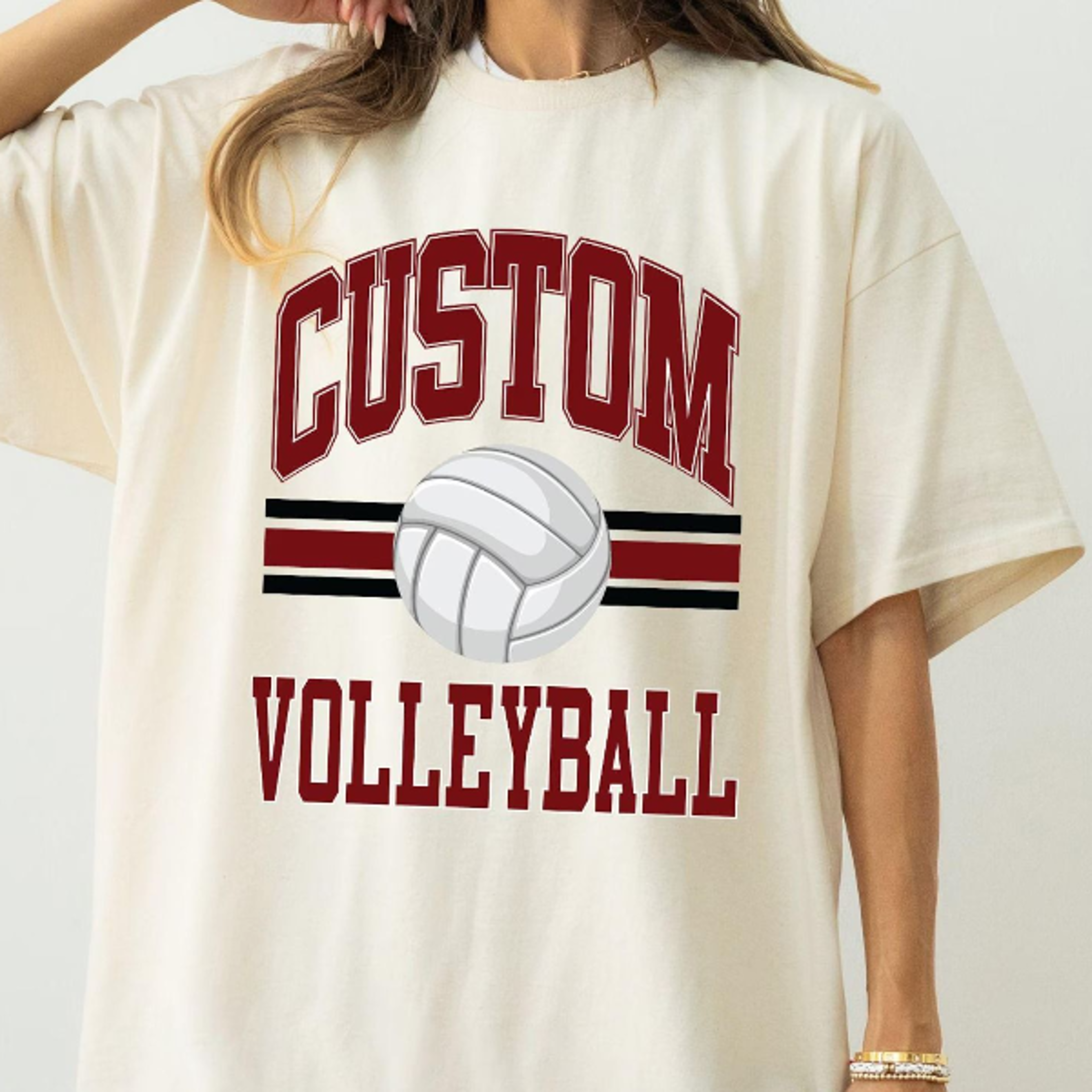 custom volleyball team shirt, personalized comfort colors tee, school spirit shirt, varsity mascot volleyball shirt