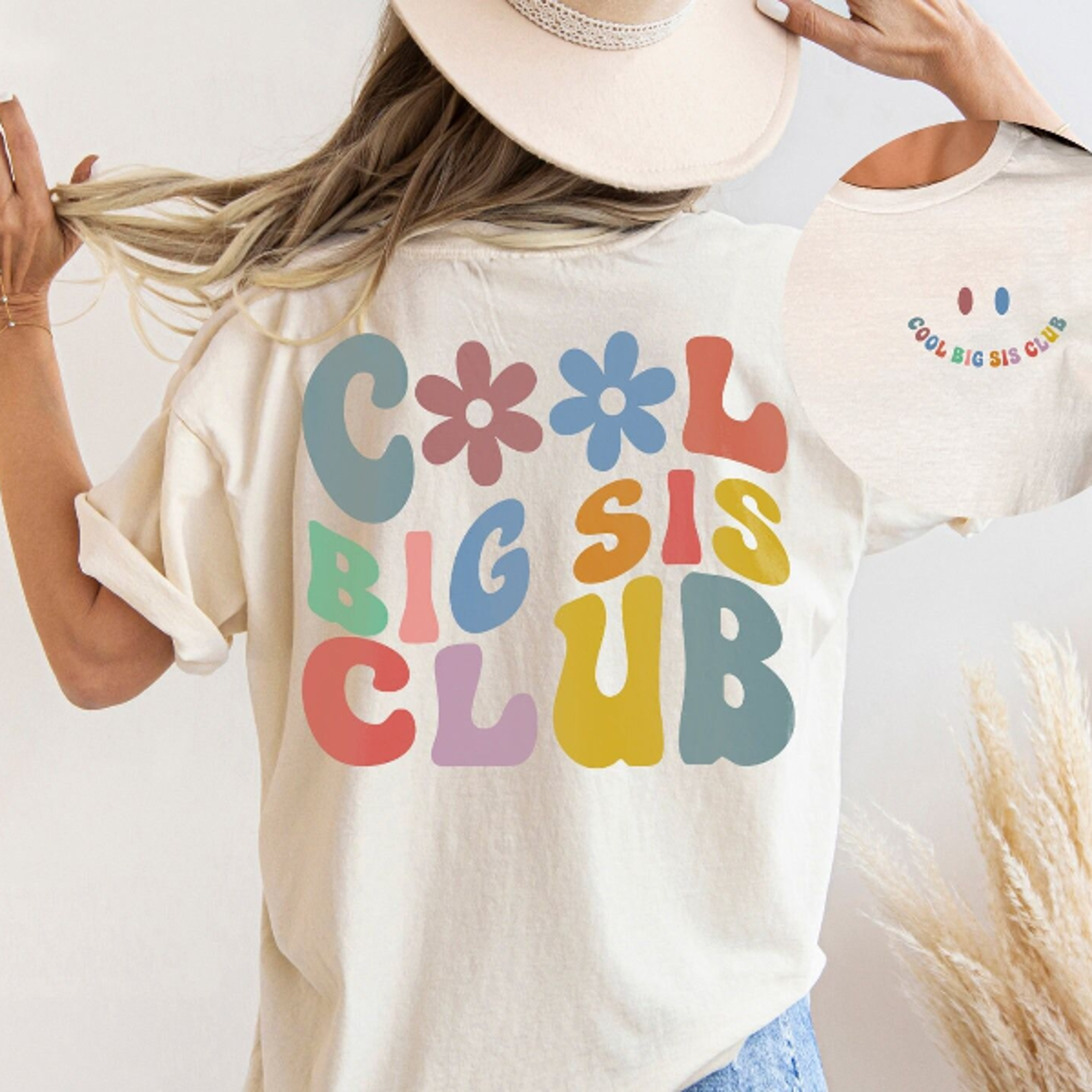big sister shirt, big sis club t-shirt, big sister announcement gift, future big sister tee, toddler & adult matching sh
