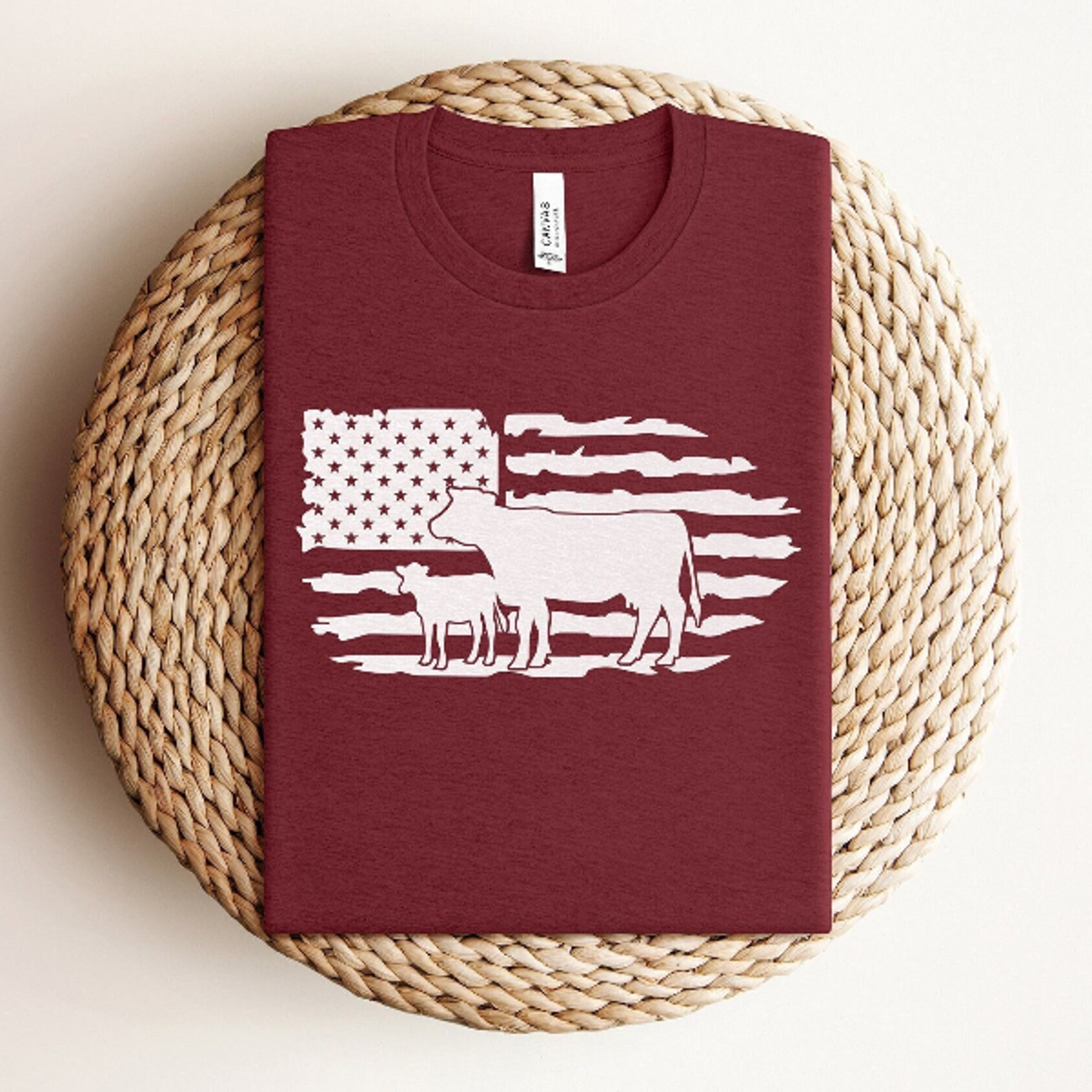usa cow farm shirt, american flag cow tee, farm girl shirt, funny cow lover shirt, farmer gift t-shirt, country life shi