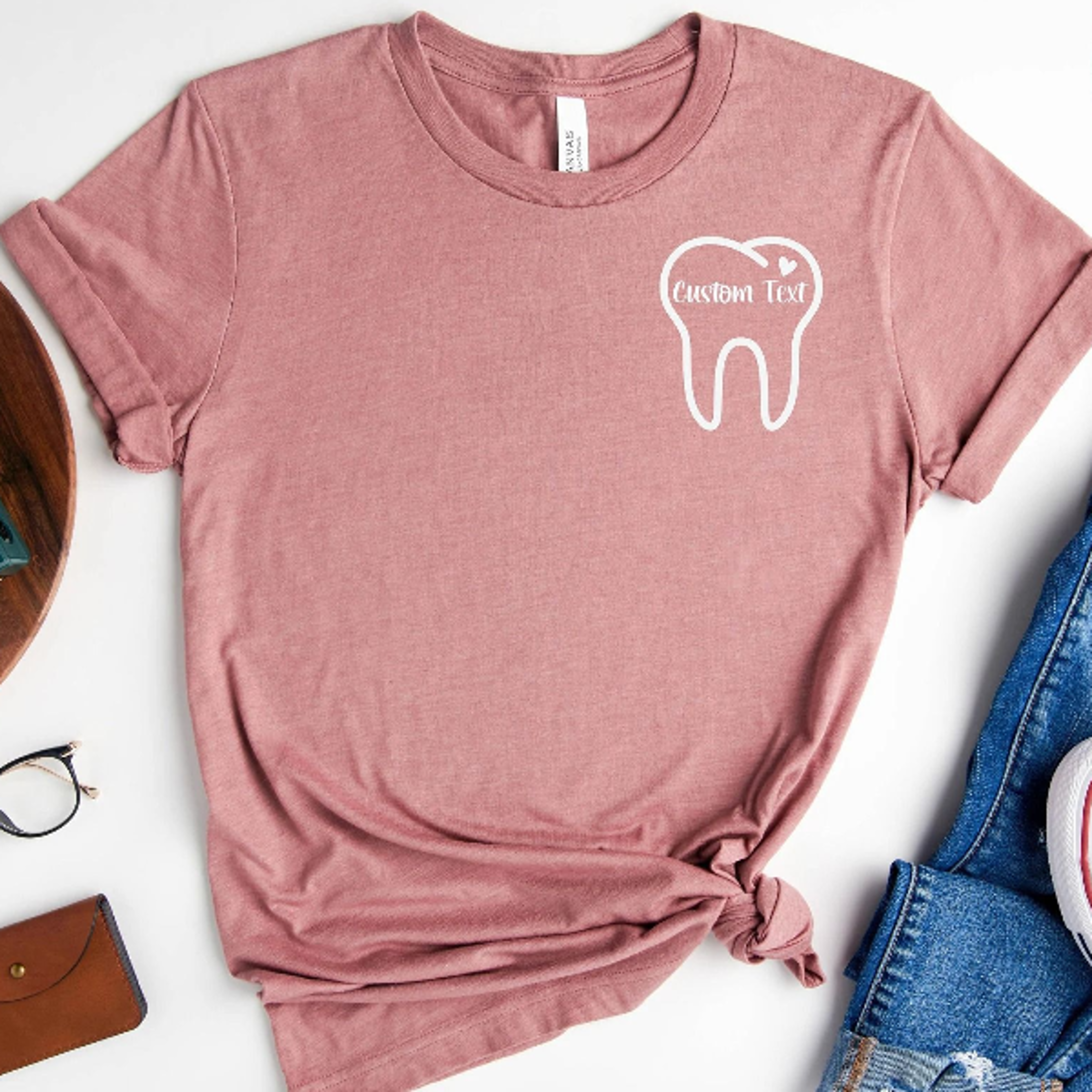 custom dentist shirt, dental assistant t-shirt, dentist hygienist shirt, personalized dental office tee