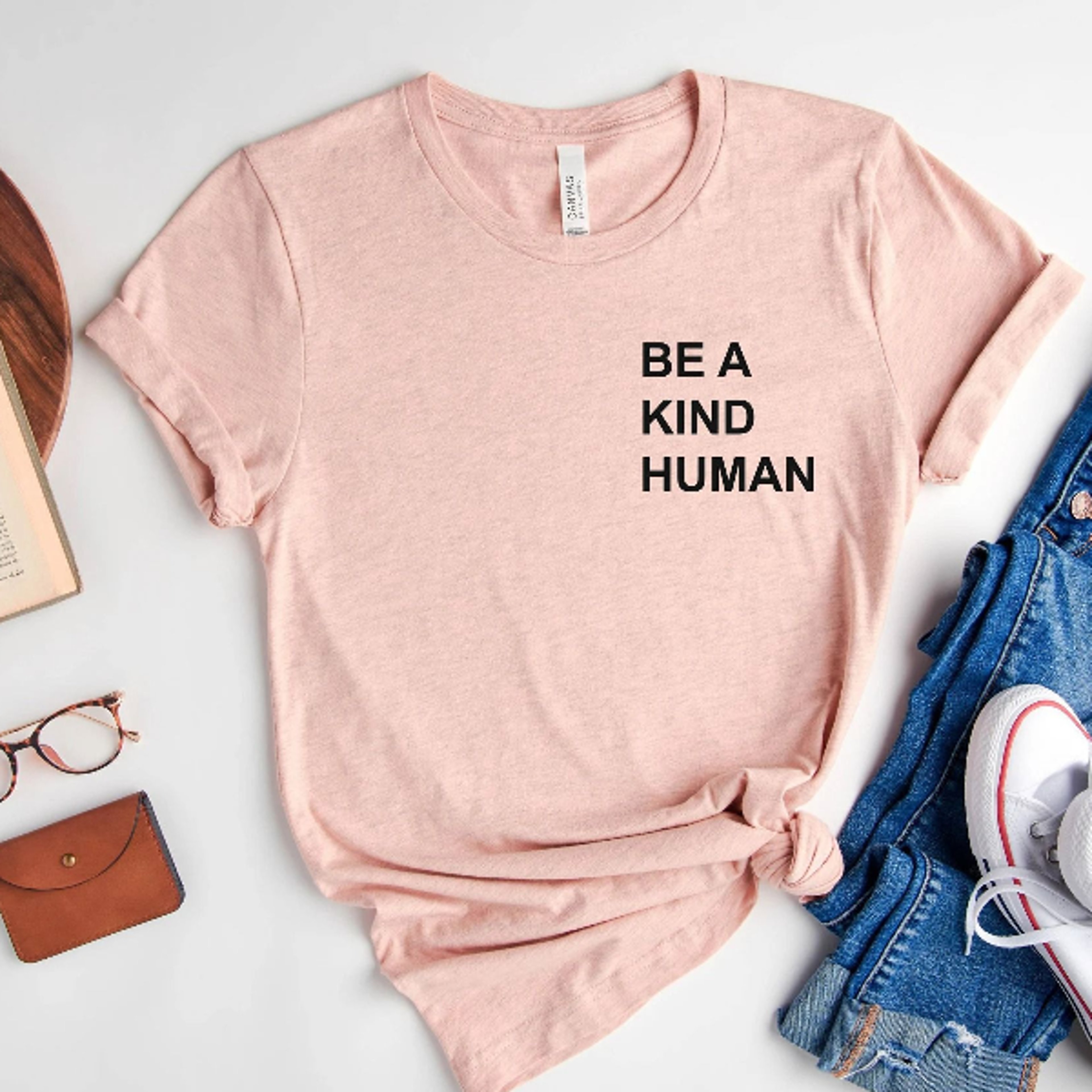 be a kind human shirt, be kind t-shirt, kindness tee, spread kindness shirt, positive message shirt