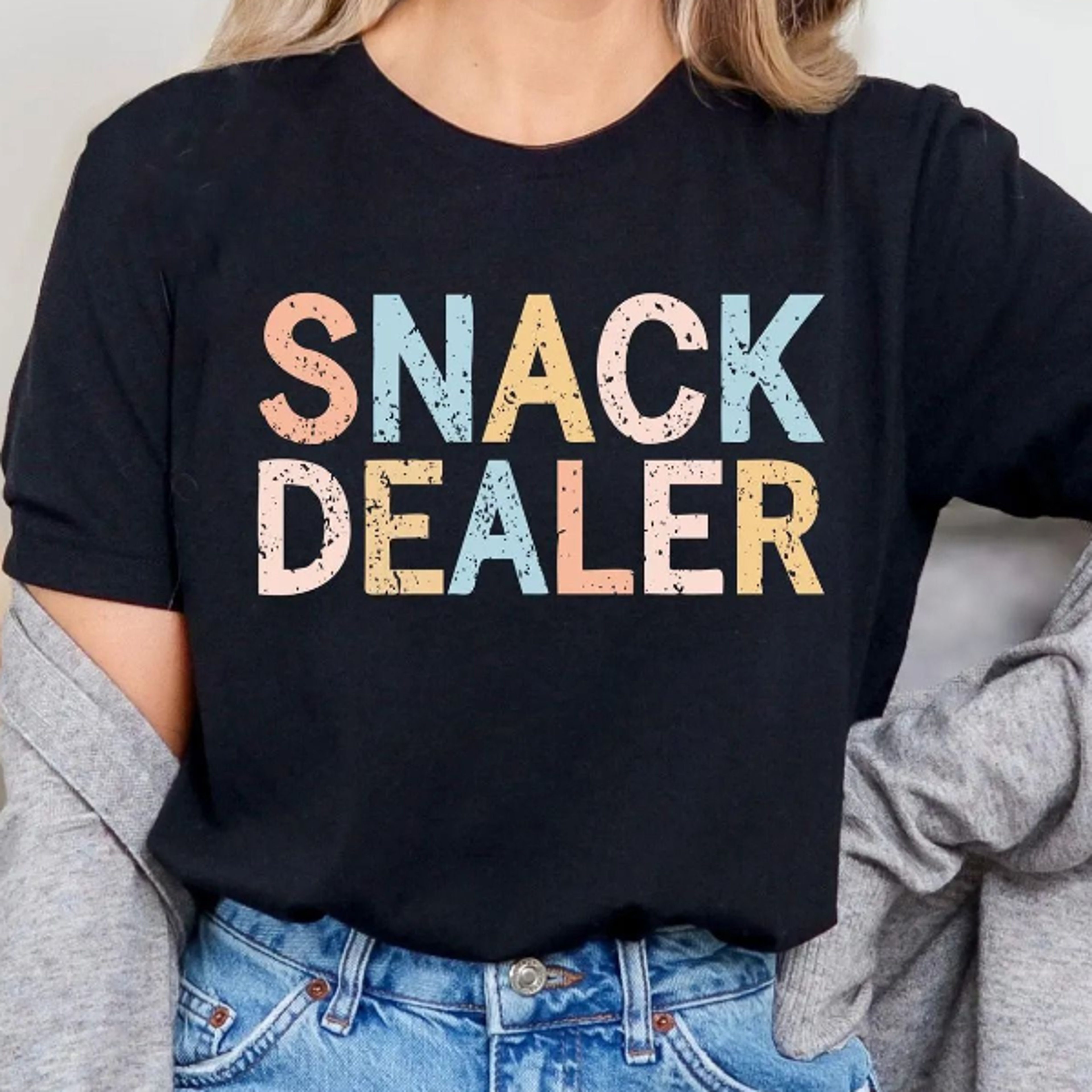 snack dealer shirt, funny mom t-shirt, snack lover tee, trendy mama shirt, mother's day gift, best mama tee