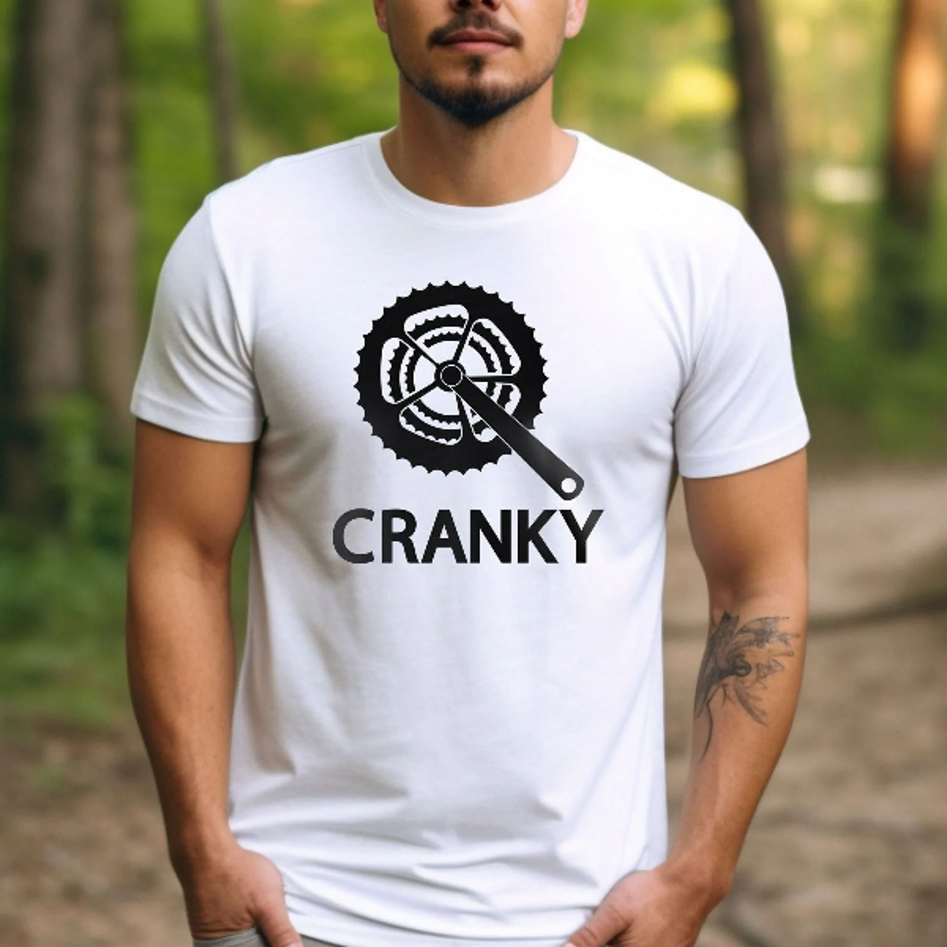 cranky biking shirt, funny cyclist t-shirt, mountain bike tee, bmx rider shirt, bike lover gift, cycling humor shirt