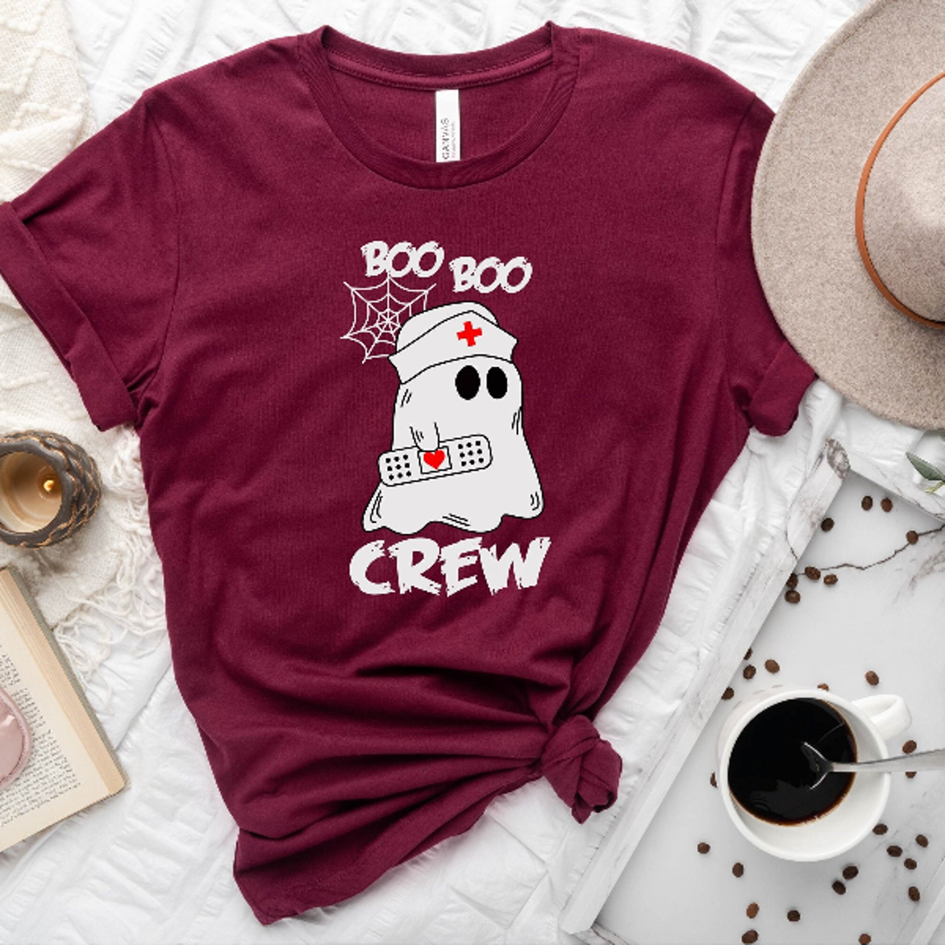 boo boo crew shirt, halloween nurse shirt, spooky nurse tee, cute nurse halloween shirt, nurse gift