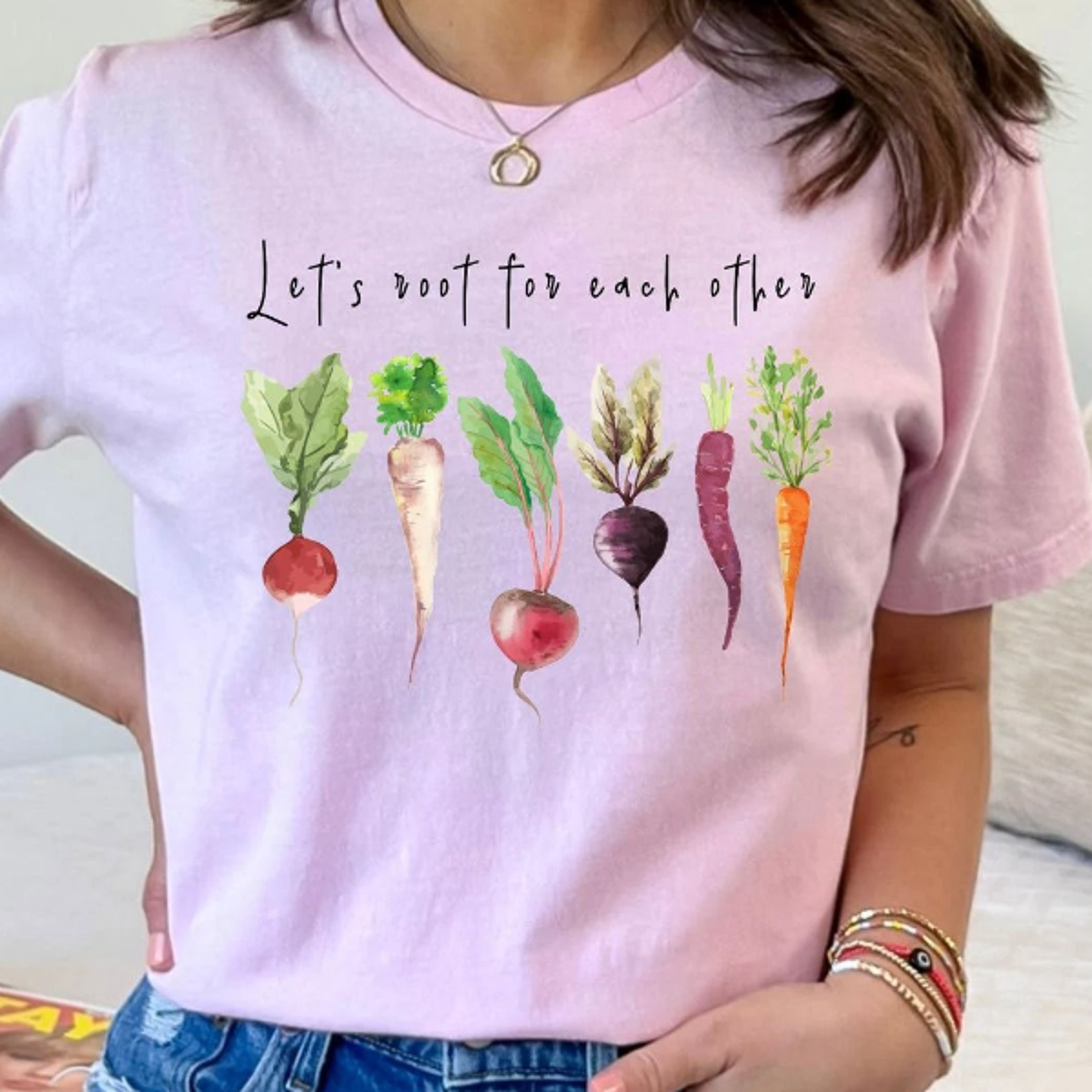 let's root for each other shirt, gardening t-shirt, funny vegetable shirt, garden lover tee