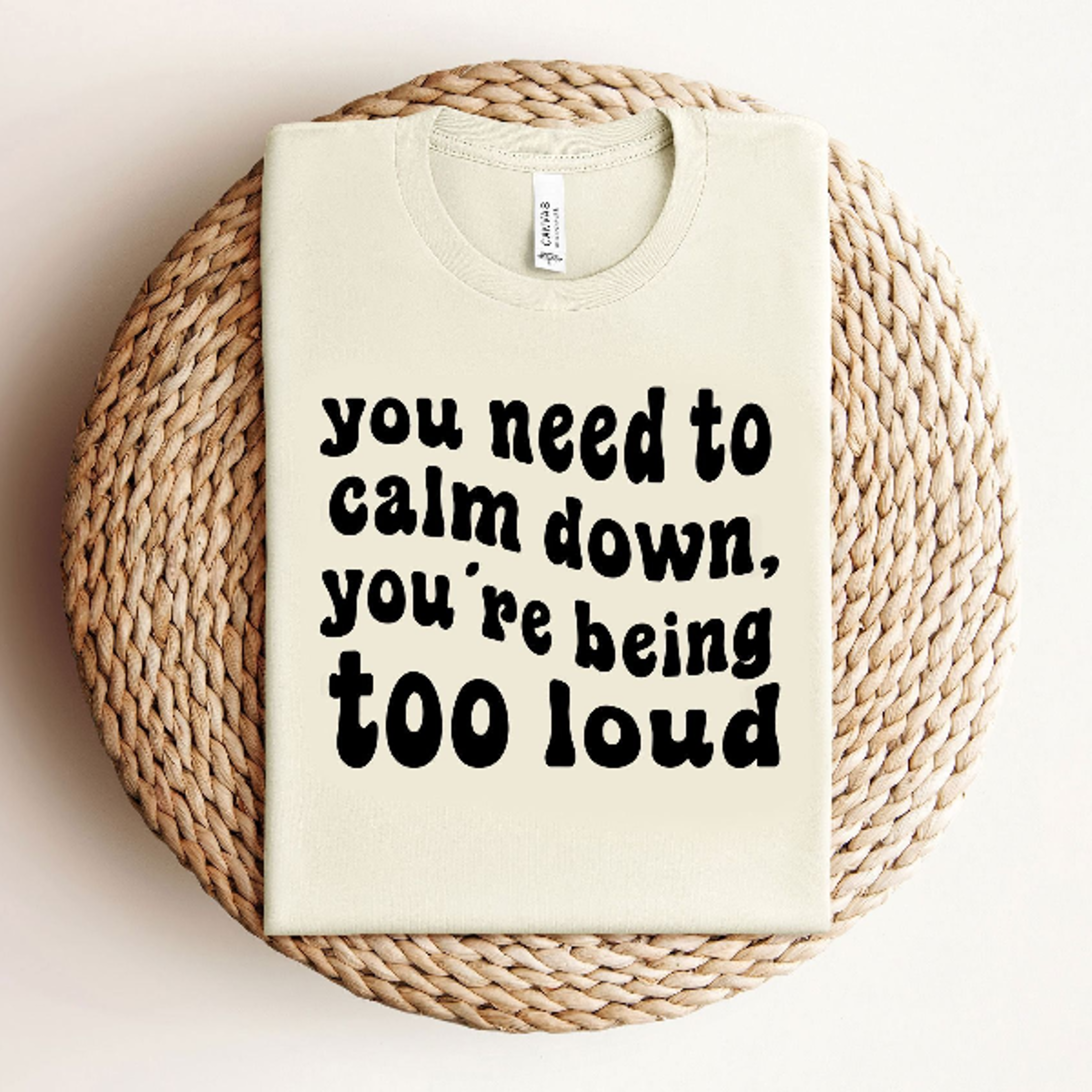 you need to calm down shirt, funny teacher tee, preschool teacher shirt, back to school shirt, teacher gift