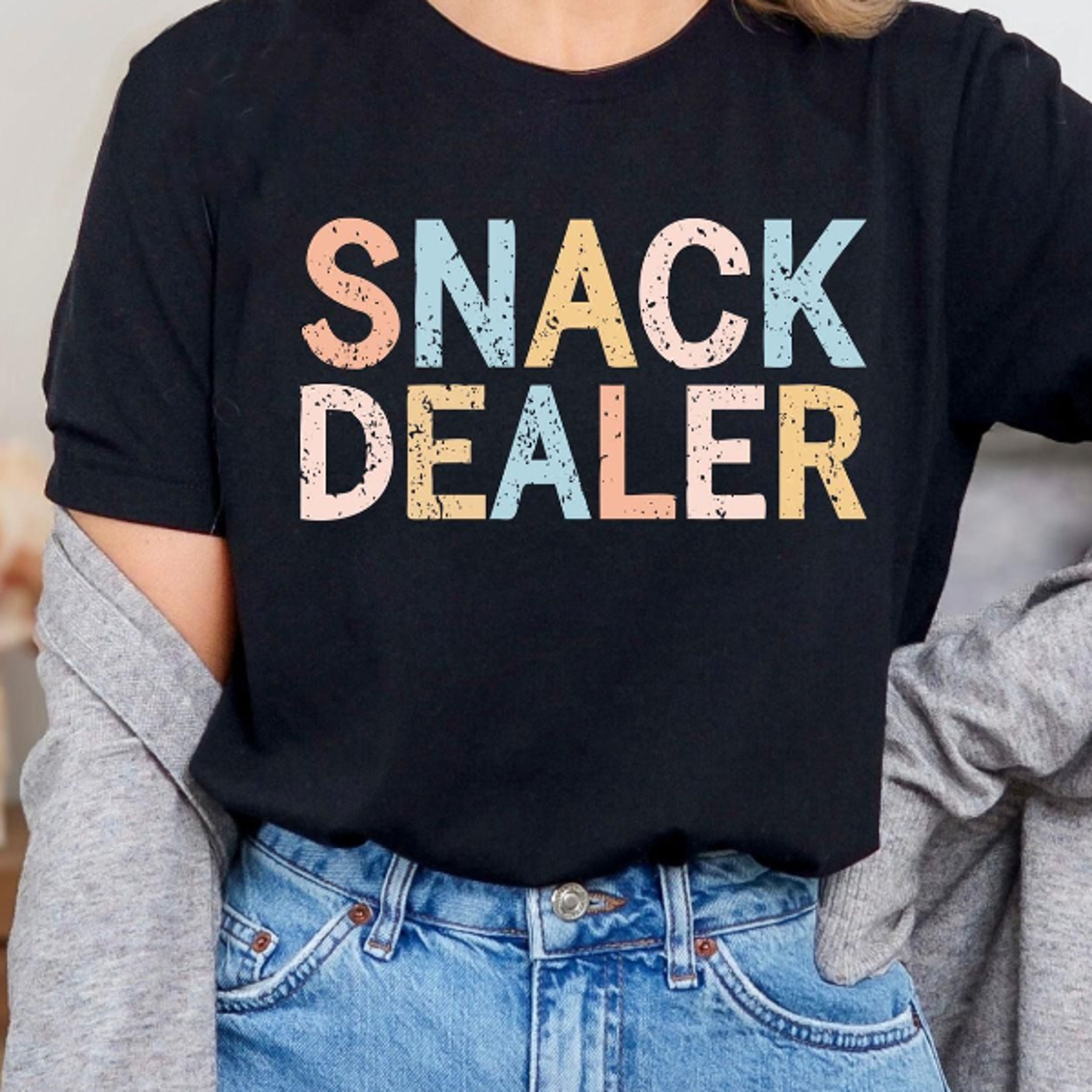 snack dealer t-shirt, funny mom shirt, mama tee, mom of twins shirt, snack lover tee, mother's day gift