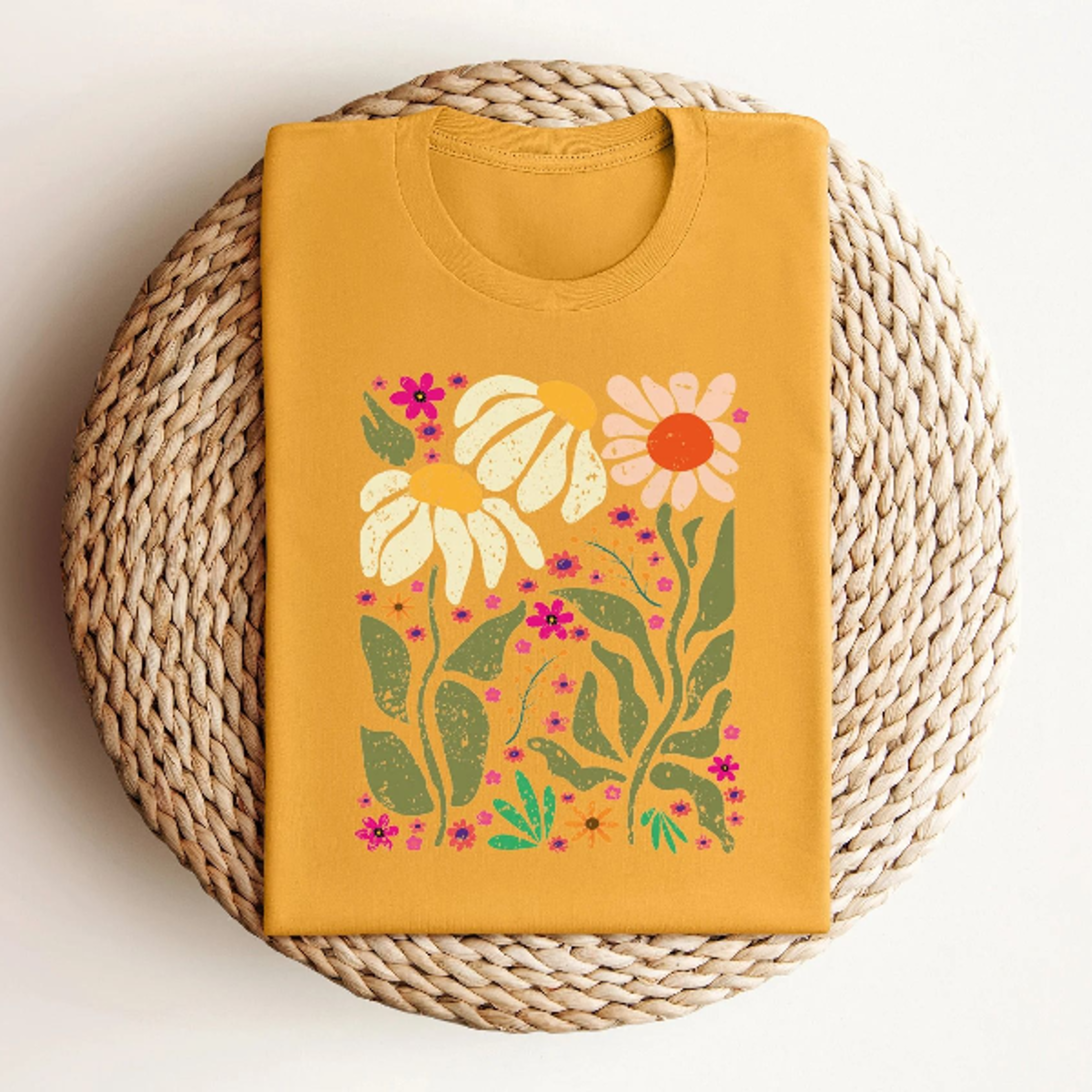 wildflower t-shirt, vintage floral shirt, flower lover tee, wild flowers shirt, boho flower shirt, gift for women