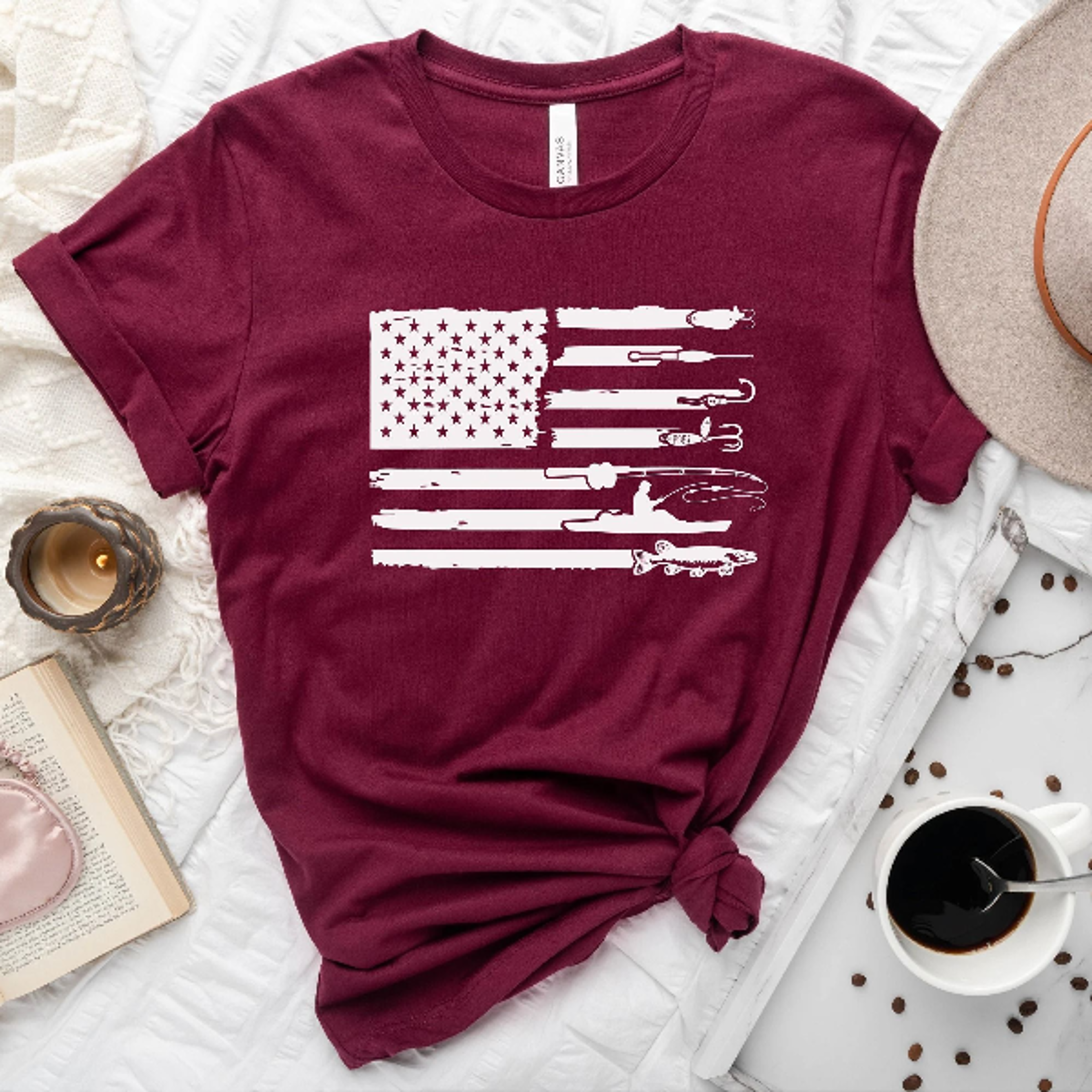 american flag fishing shirt, fishing lover tee, dad fishing shirt, fisherman gift, hunting shirt