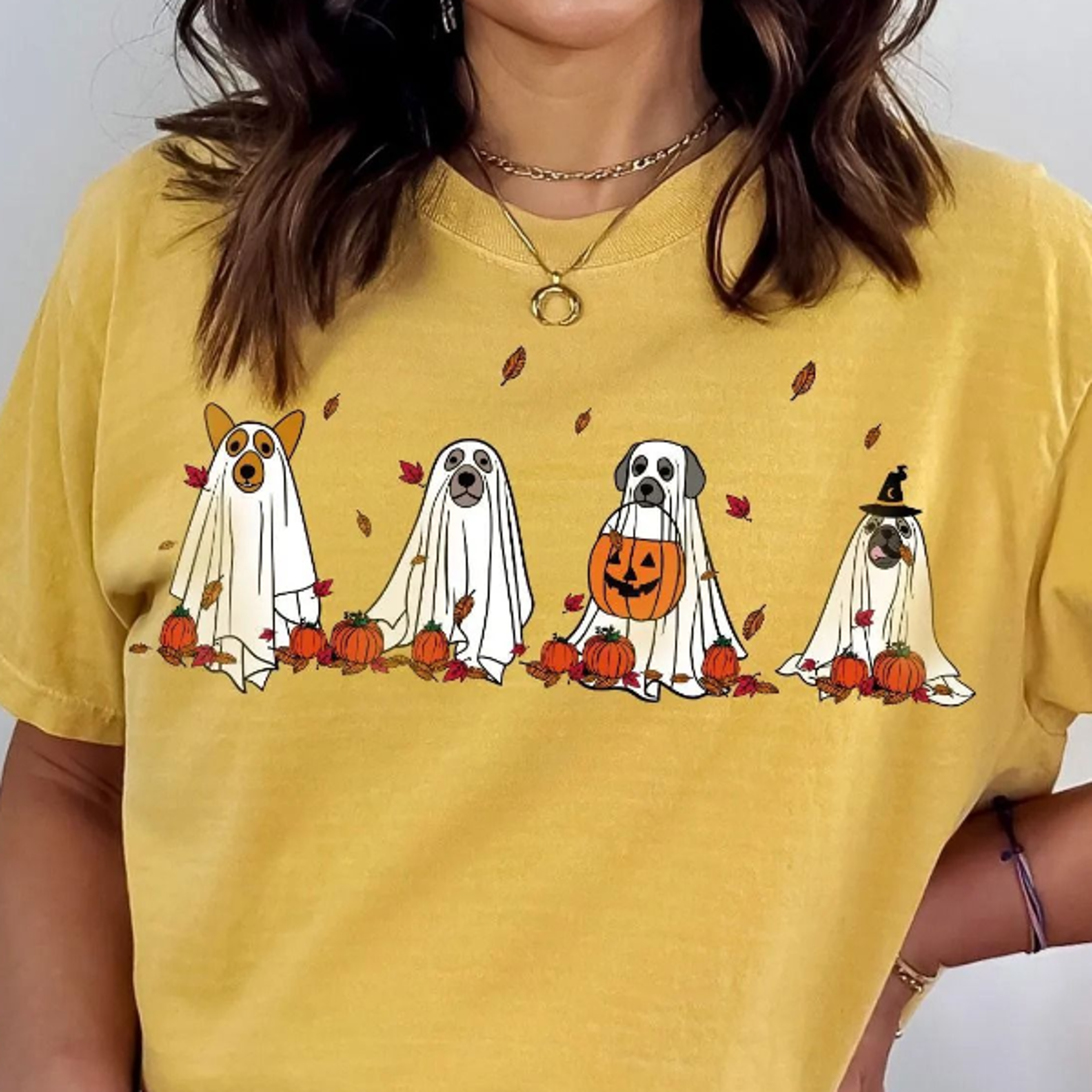 halloween pumpkin ghost shirt, spooky pumpkin tee, cute ghost halloween shirt, fall halloween t-shirt