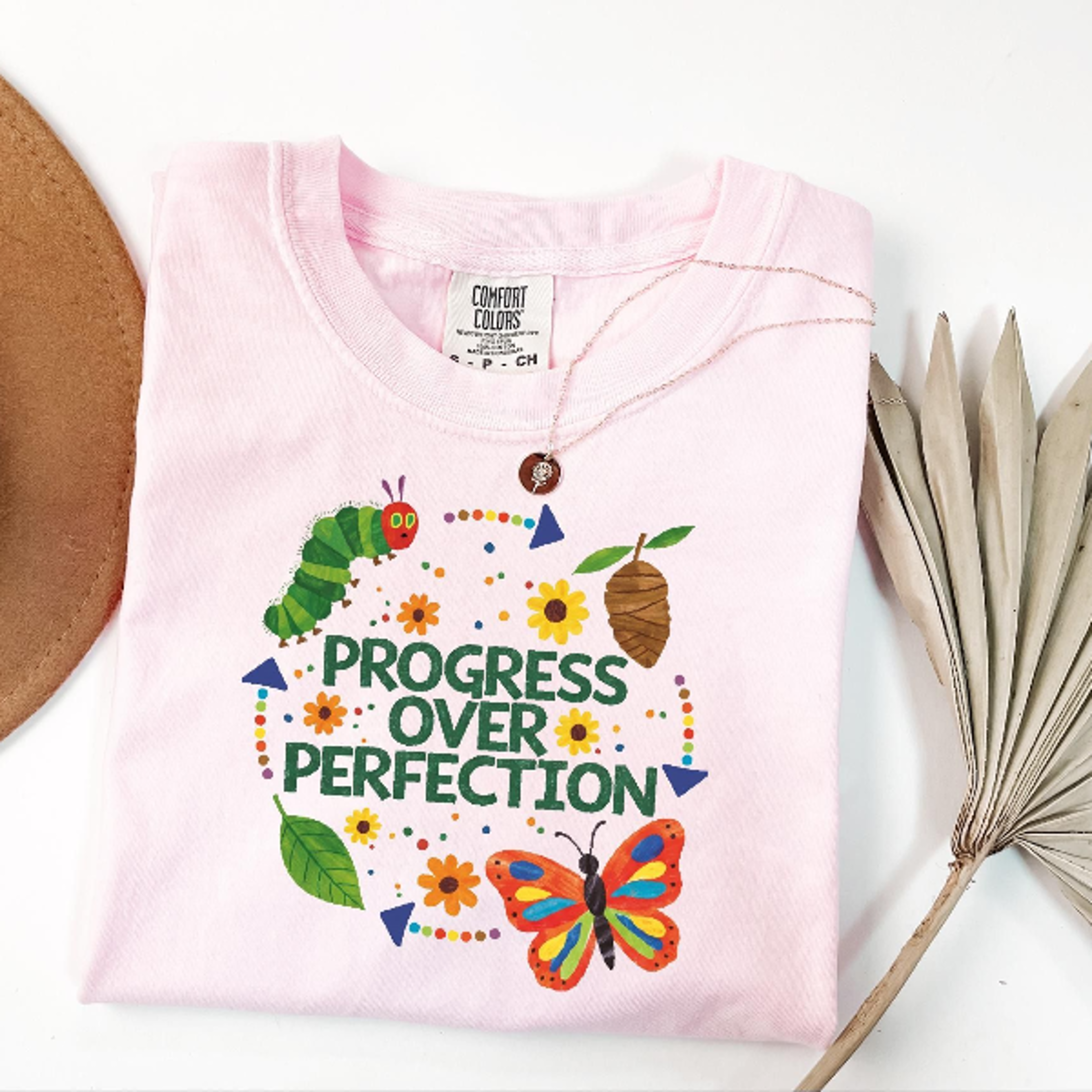 progress over perfection teacher shirt | cute teacher shirt | back to school elementary graphic tee