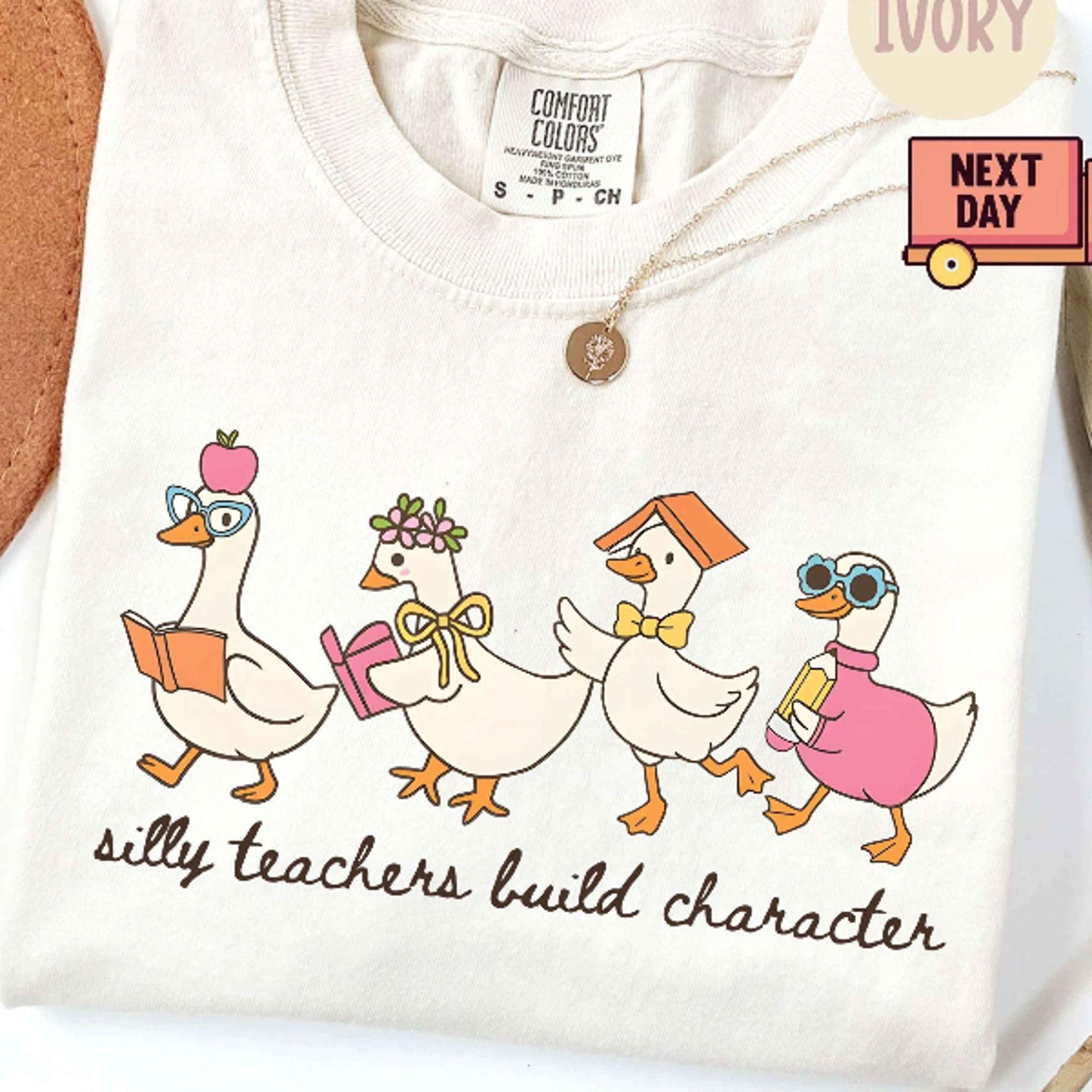 silly teacher goose shirt | silly goose teacher tshirt | funny back to school graphic tee