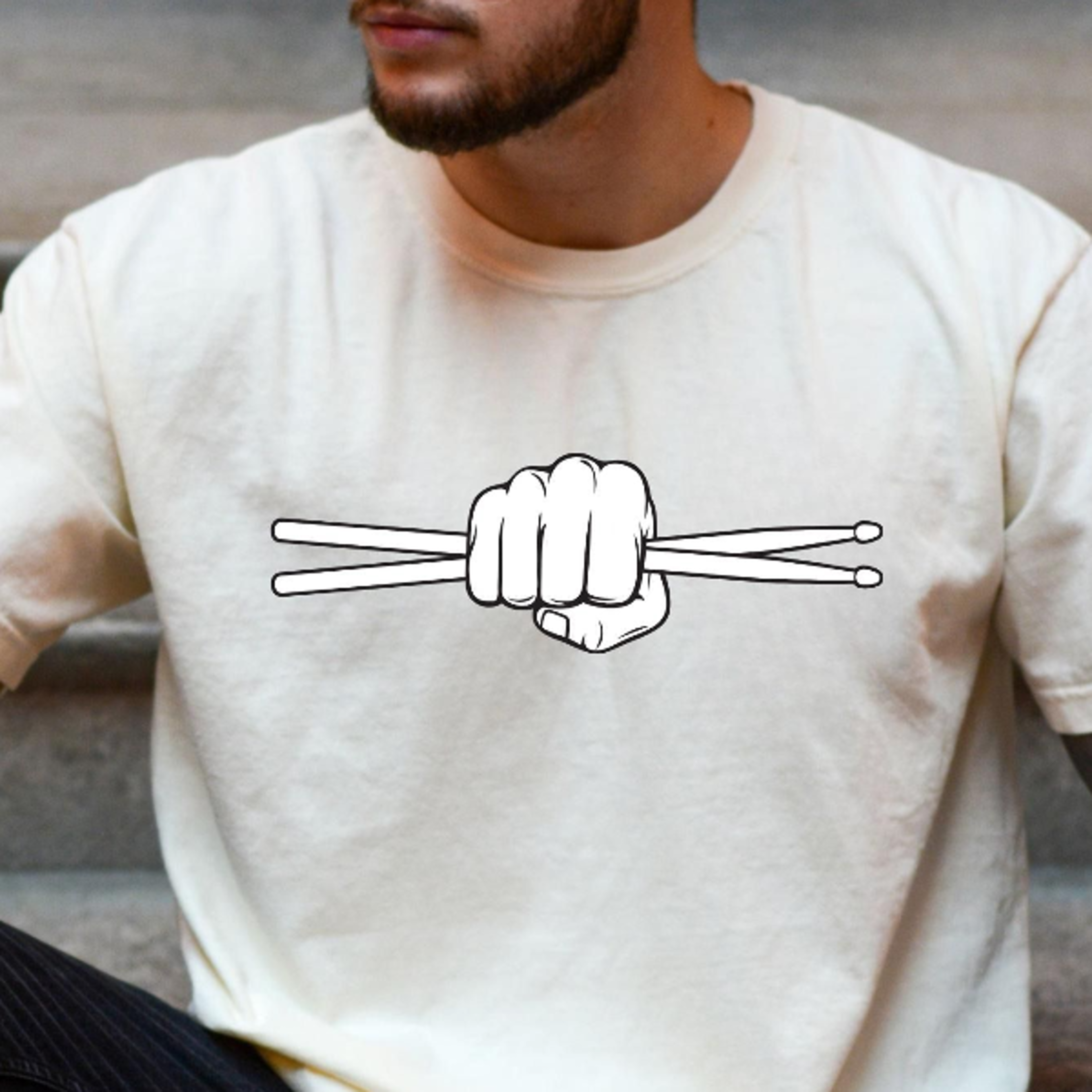 drum t-shirt | drummer boyfriend gift | drummer gifts | drummer hand shirt | drumsticks art | rock music shirts | band s