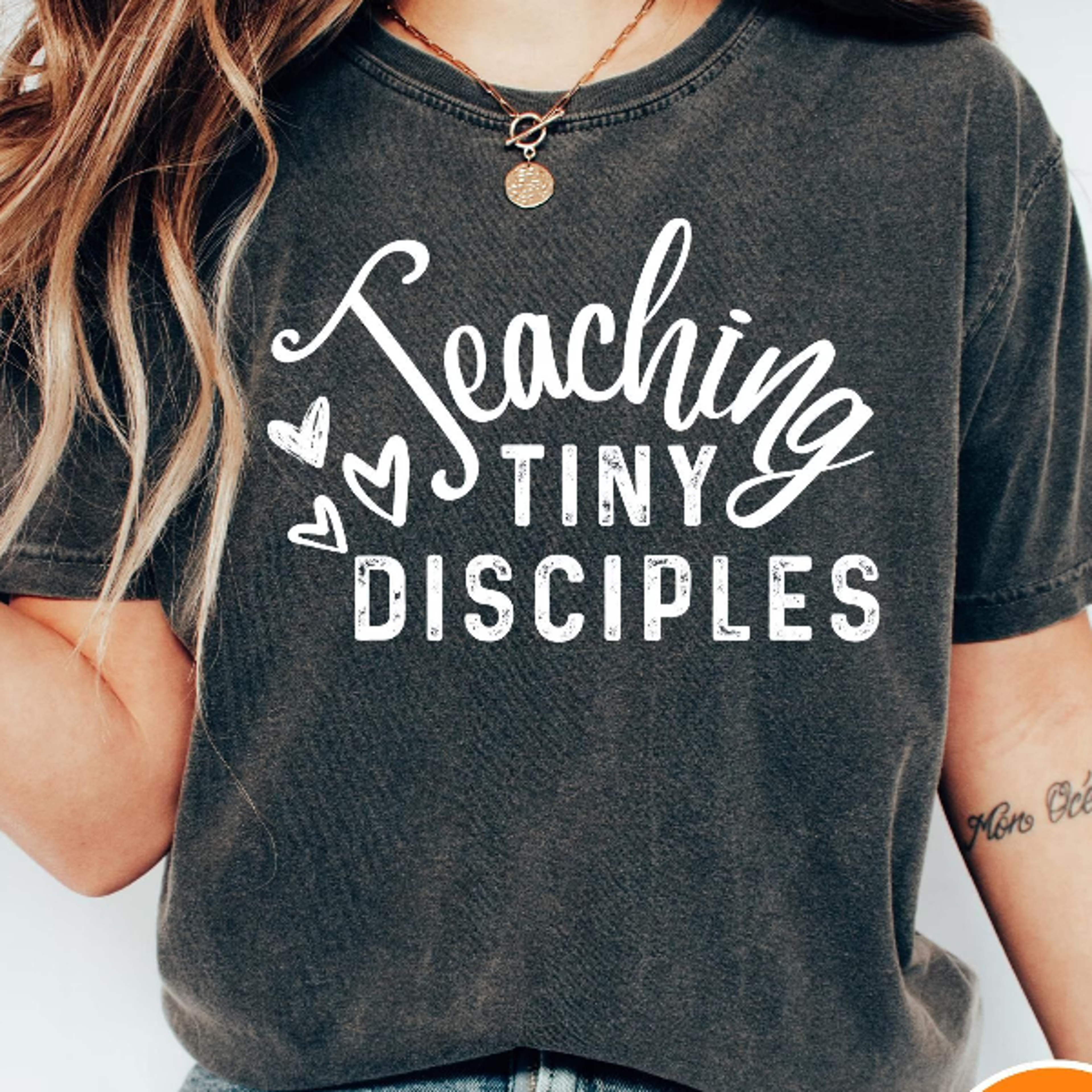 teaching tiny disciples t shirt | christian teacher | sunday school teacher | gift for teacher | teacher appreciation |