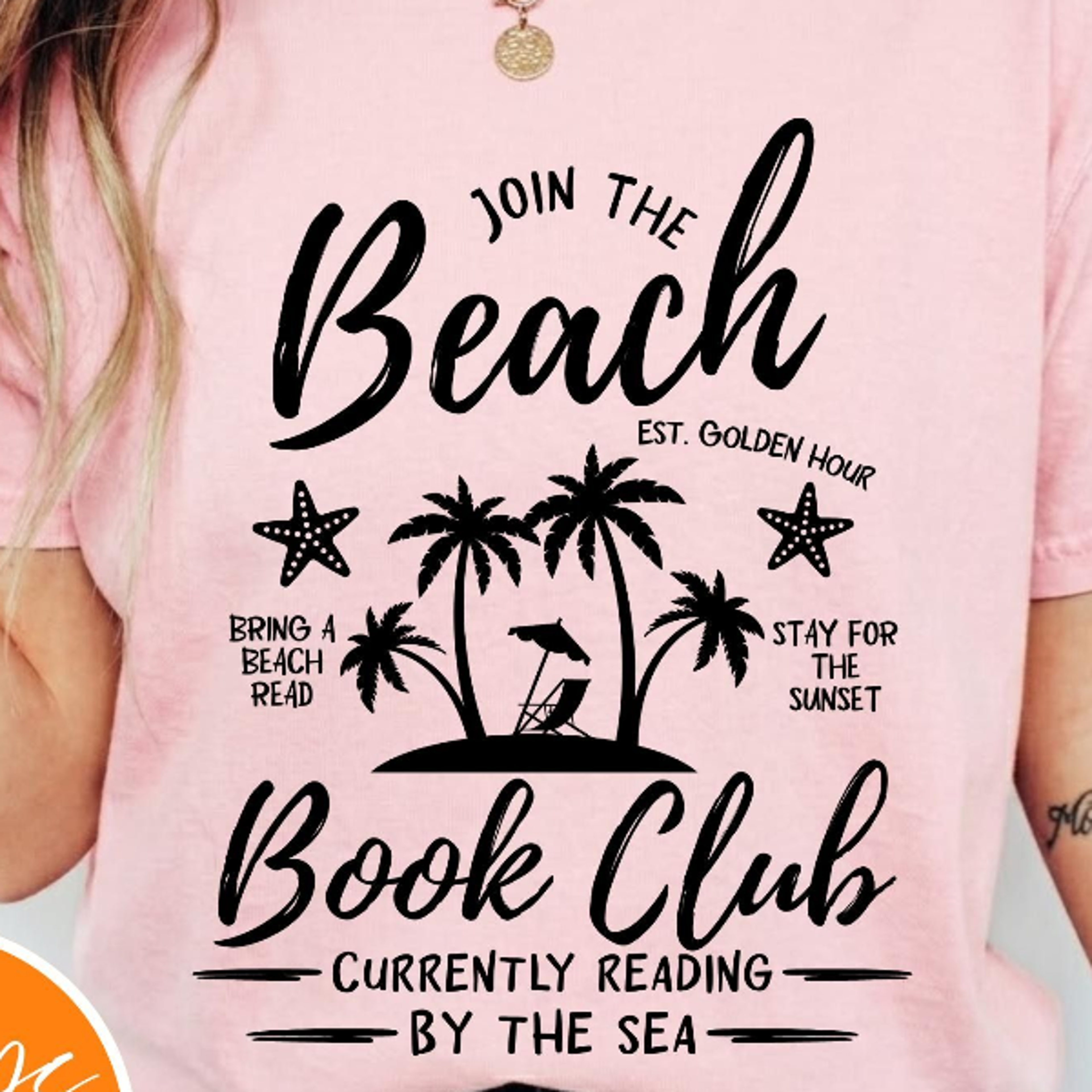 trendy beach book club shirt | summer reading tee | minimalist bookish aesthetic vintage wash gift