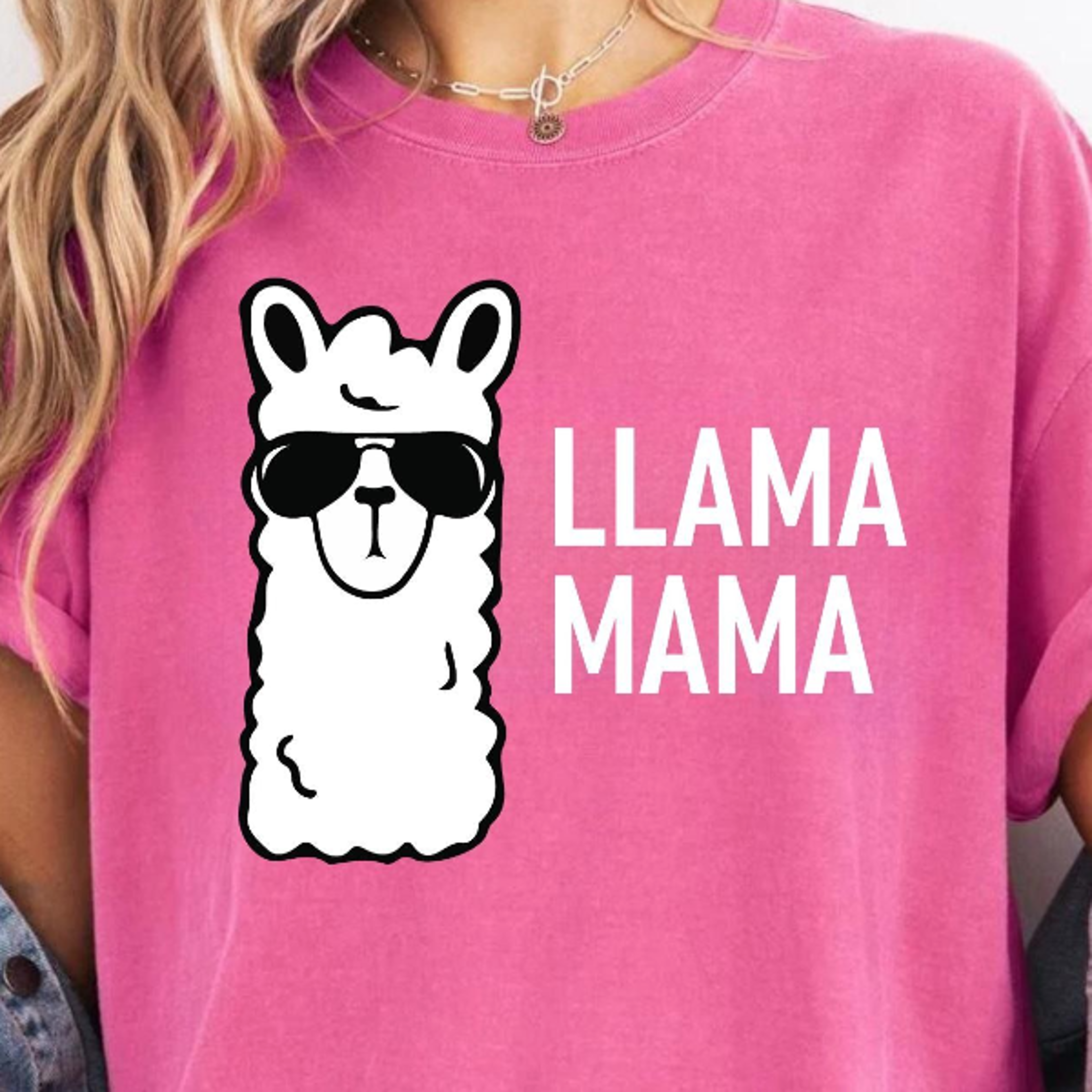 llama mama t-shirt | mother's day gift | pet lover | llama gifts | animal lover | llama baby | birthday shirt | llama sh
