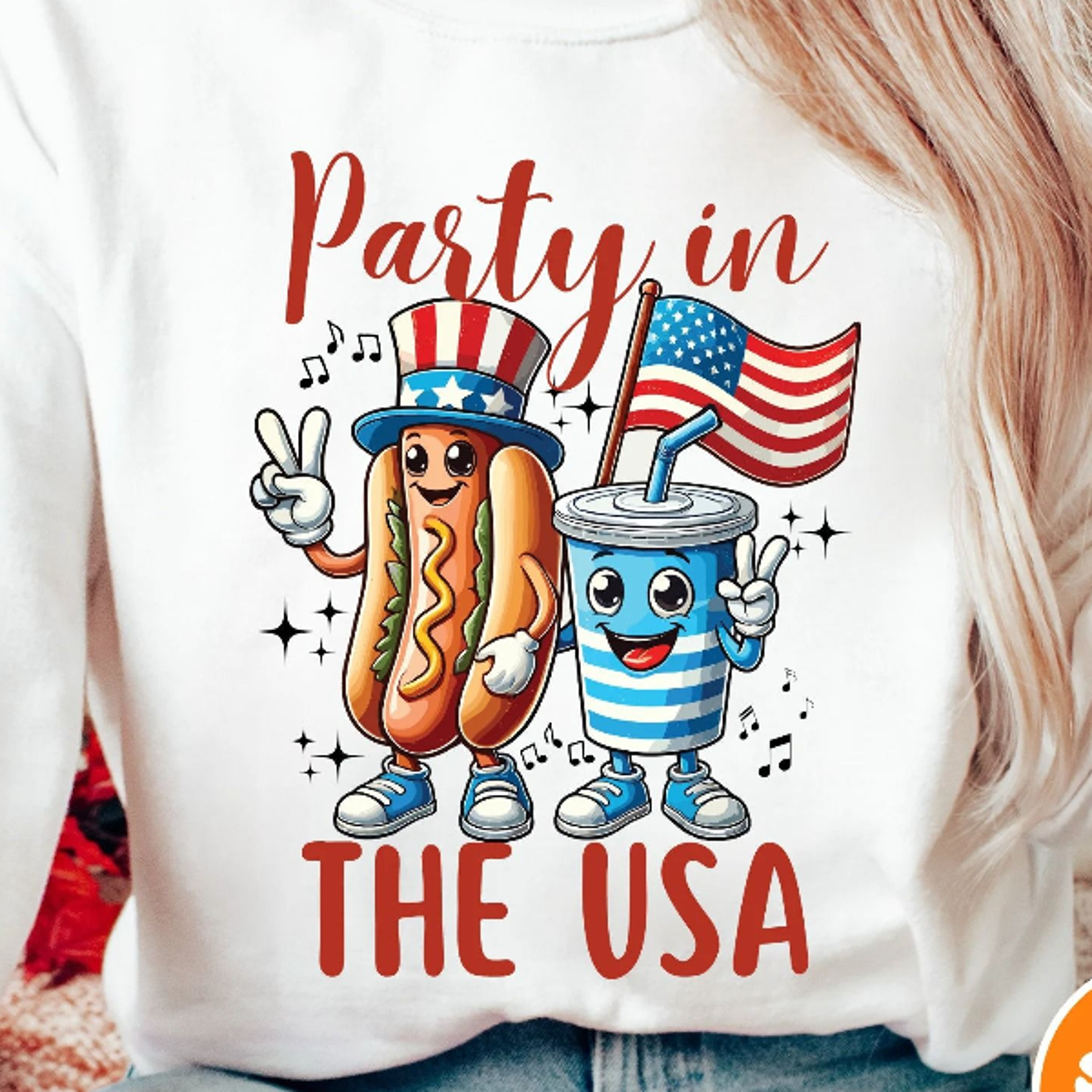 retro party in the usa crewneck sweatshirt | party in the usa shirt | usa patriotic hoodie | 4th of july party | trendy