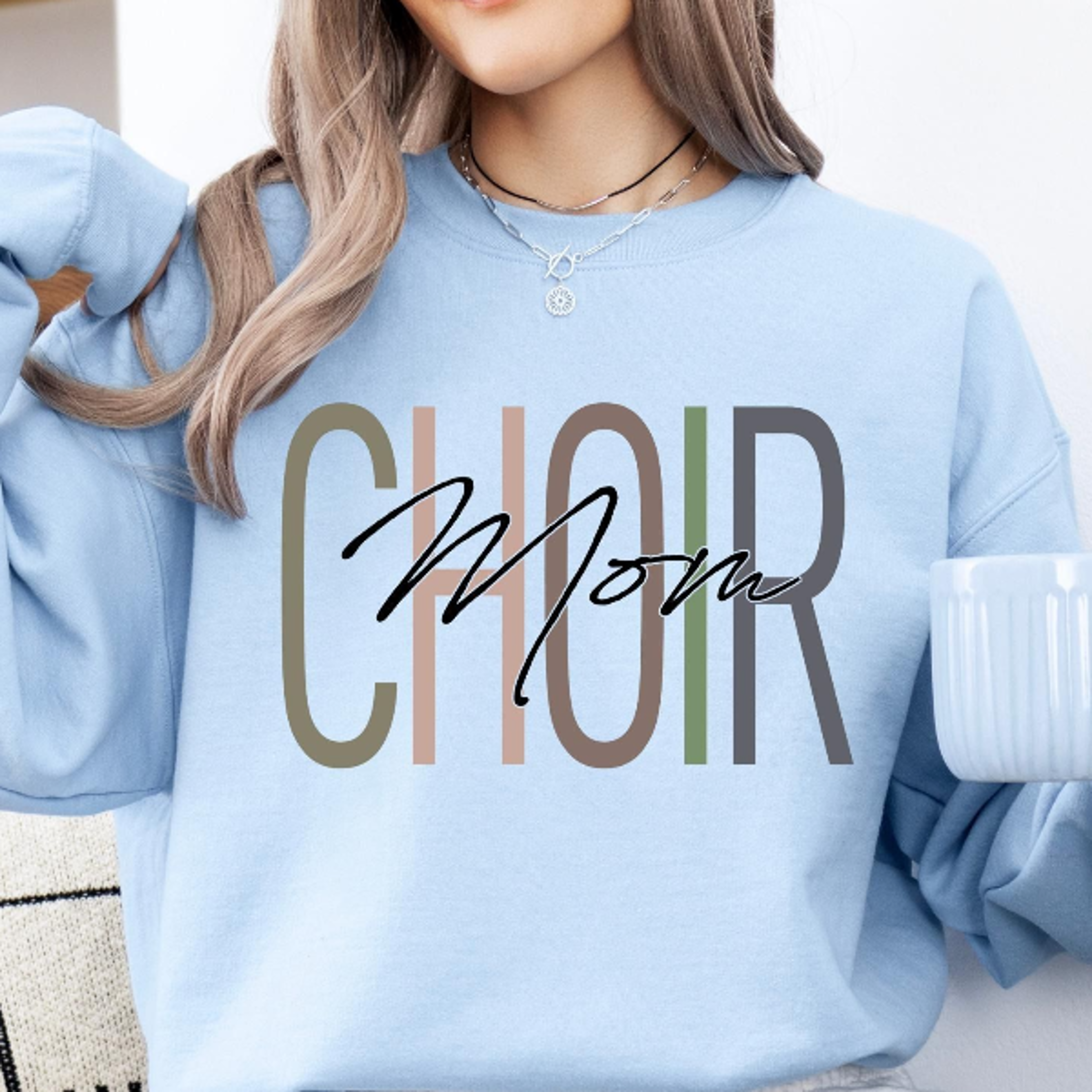 choir mom crewneck sweatshirt | choir mom hoodie | choir teacher gift | choir director | music teacher gift | music love