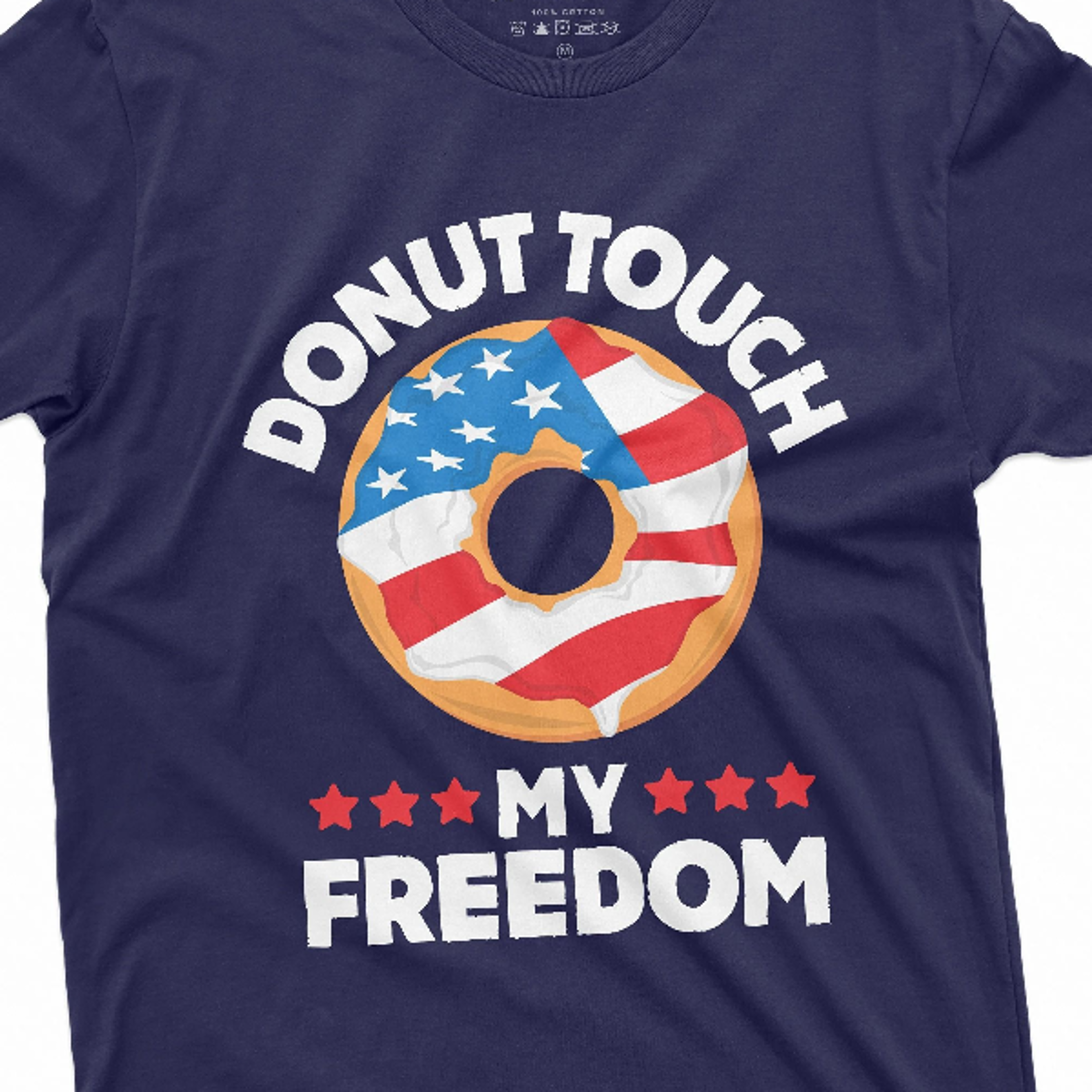 fourth of july funny donut touch my freedom shirt mens womens 4th cool donut coffee us birthday shirt