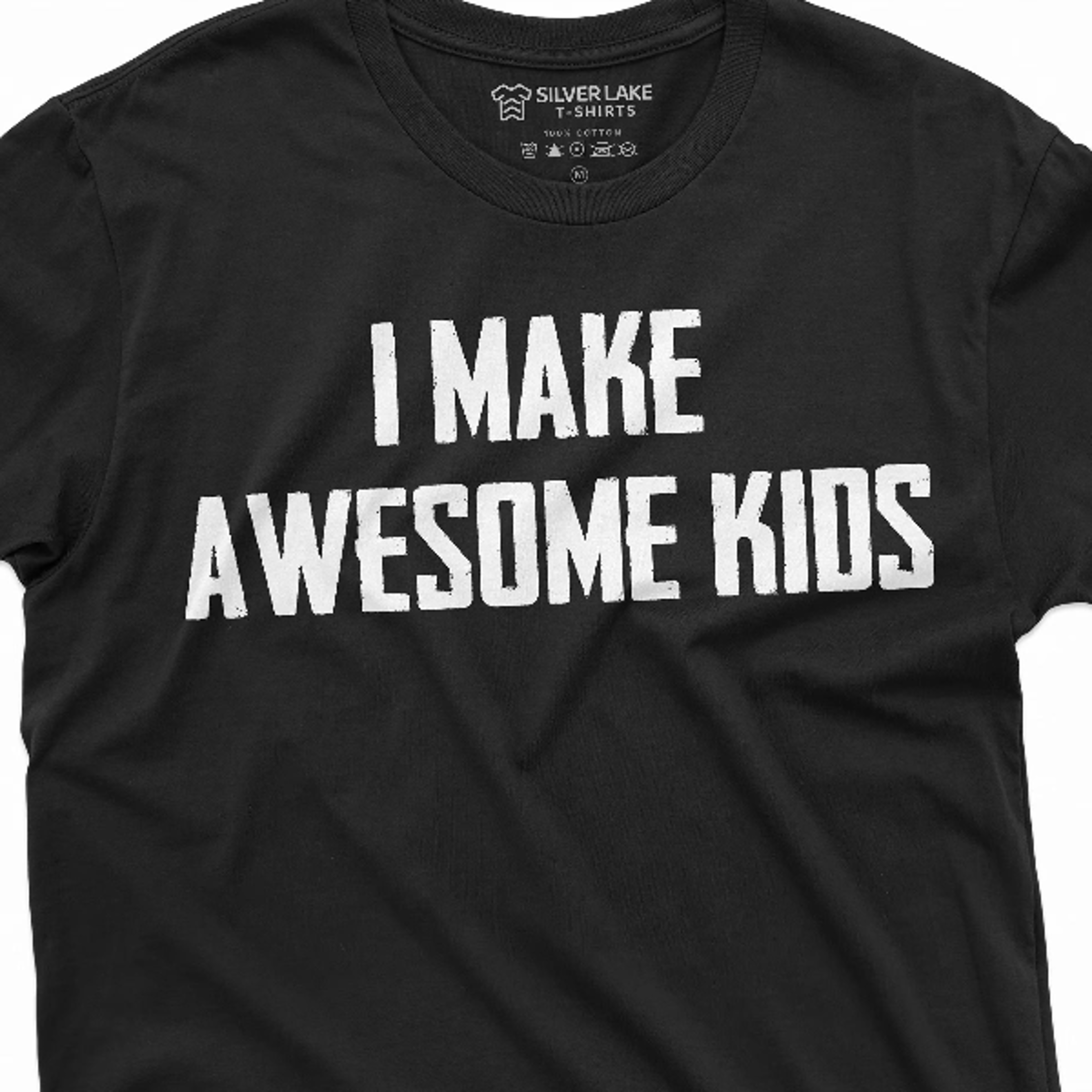 men's father dad gift t-shirt i make awesome kids father's day birthday gift for husband daddy tee shirt