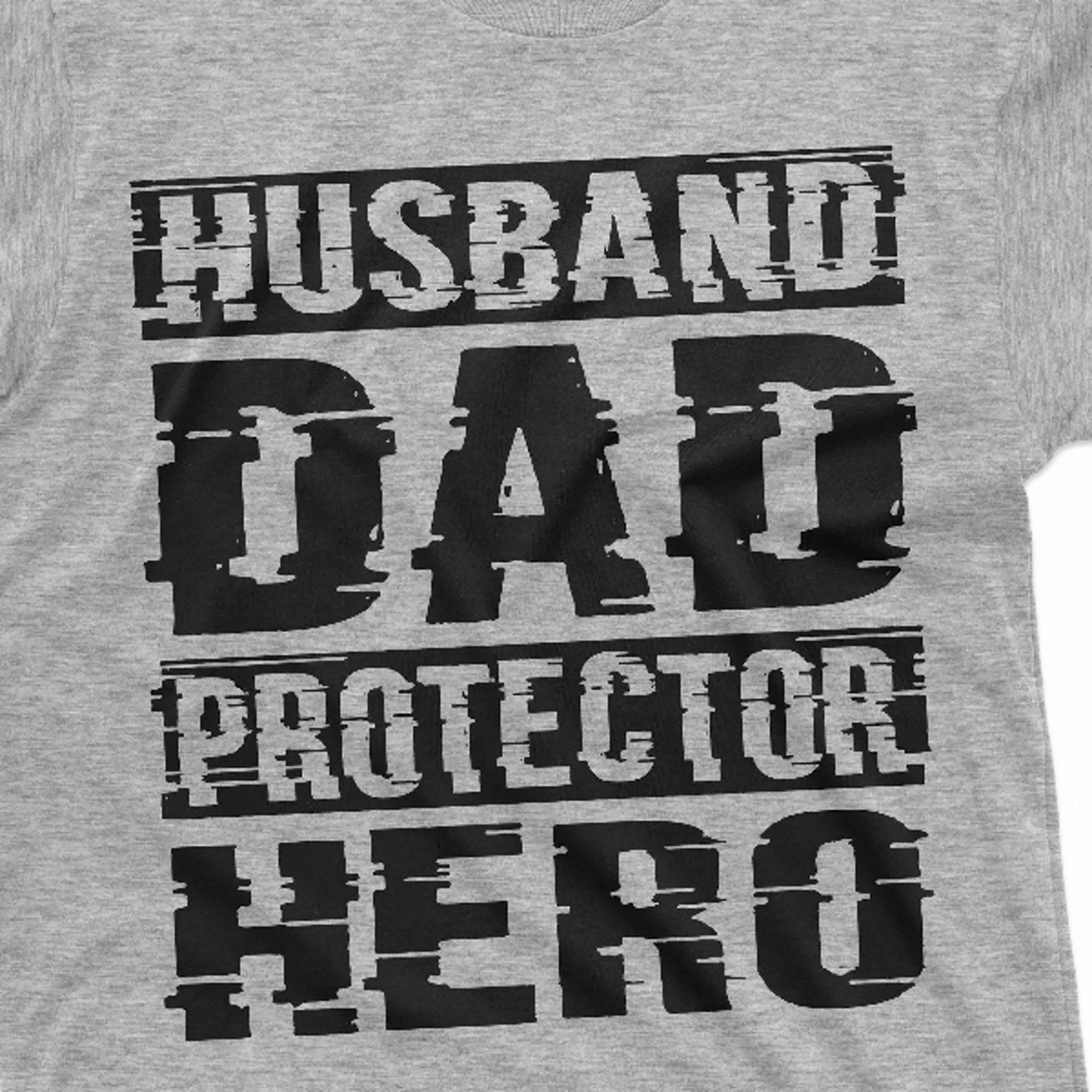 men's father's day husband dad protector hero t-shirt dad father birthday gift tee shirt for him