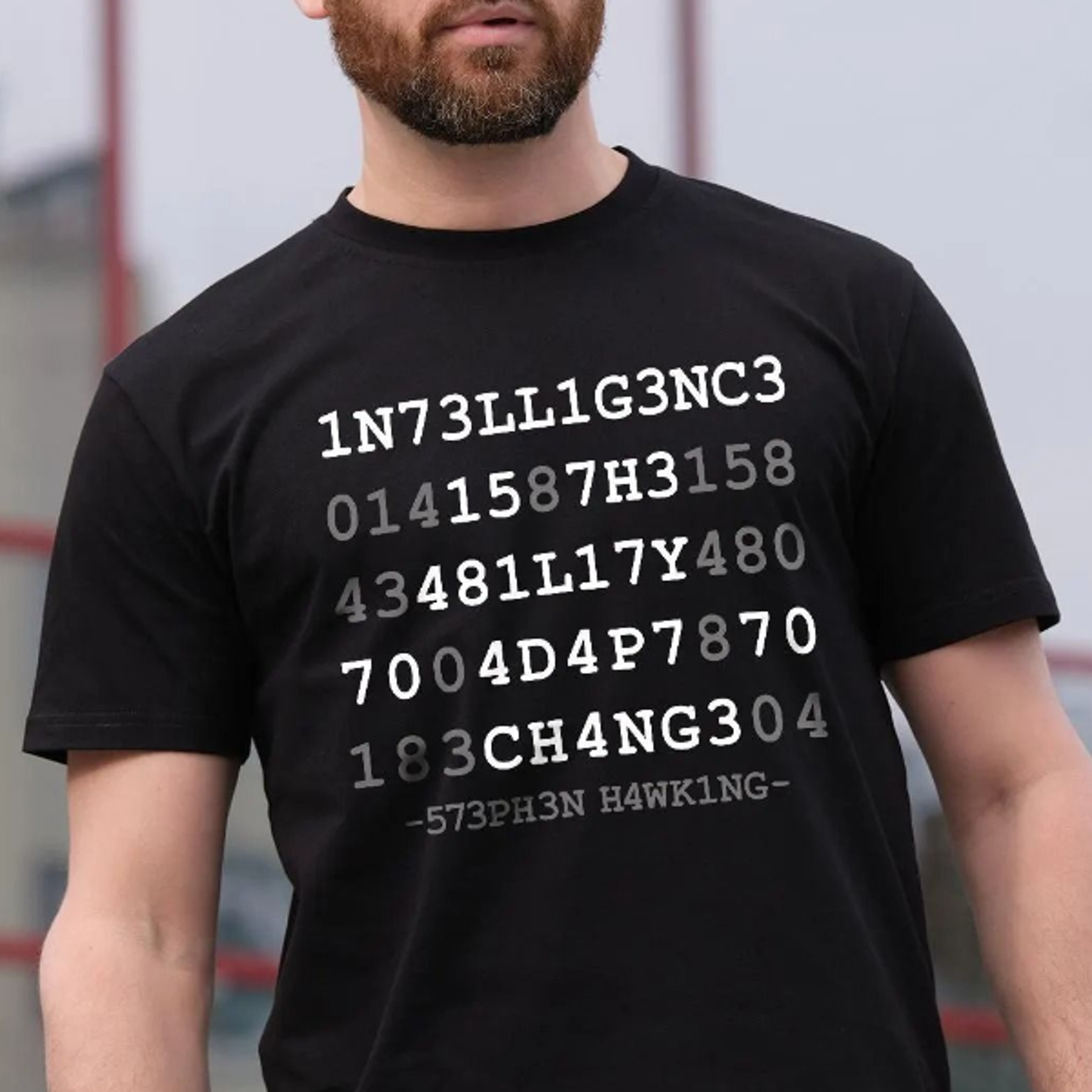 men's intelligence is the ability to adapt to change tee shirt science geek shirt smart person gift tee