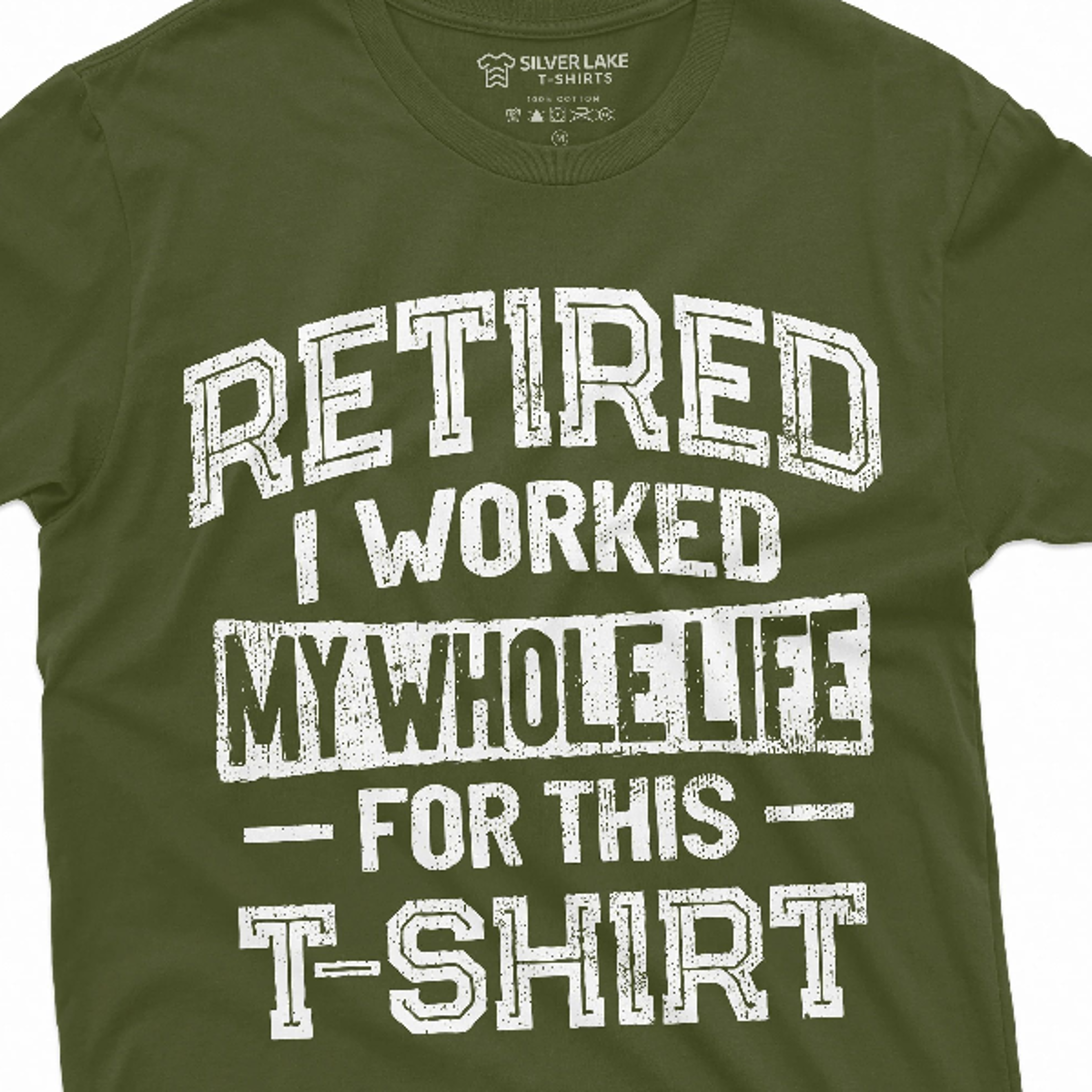 retirement funny shirt i worked whole life for this shirt mens womens unisex retired gift shirt grandma grandpa dad mom