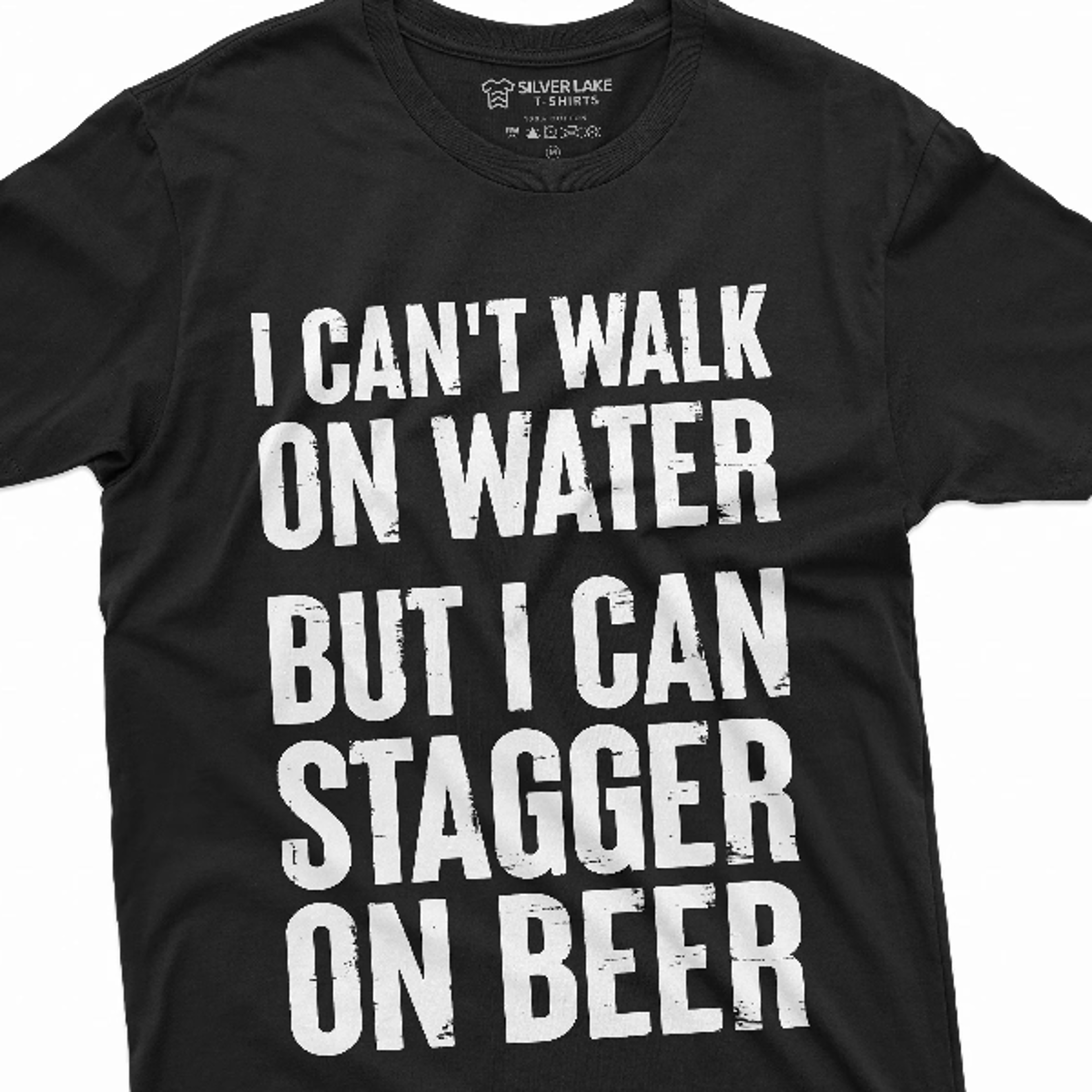 men's funny beer drinking party shirt i cant walk on water humor sarcastic tee dad grandpa husband gifts