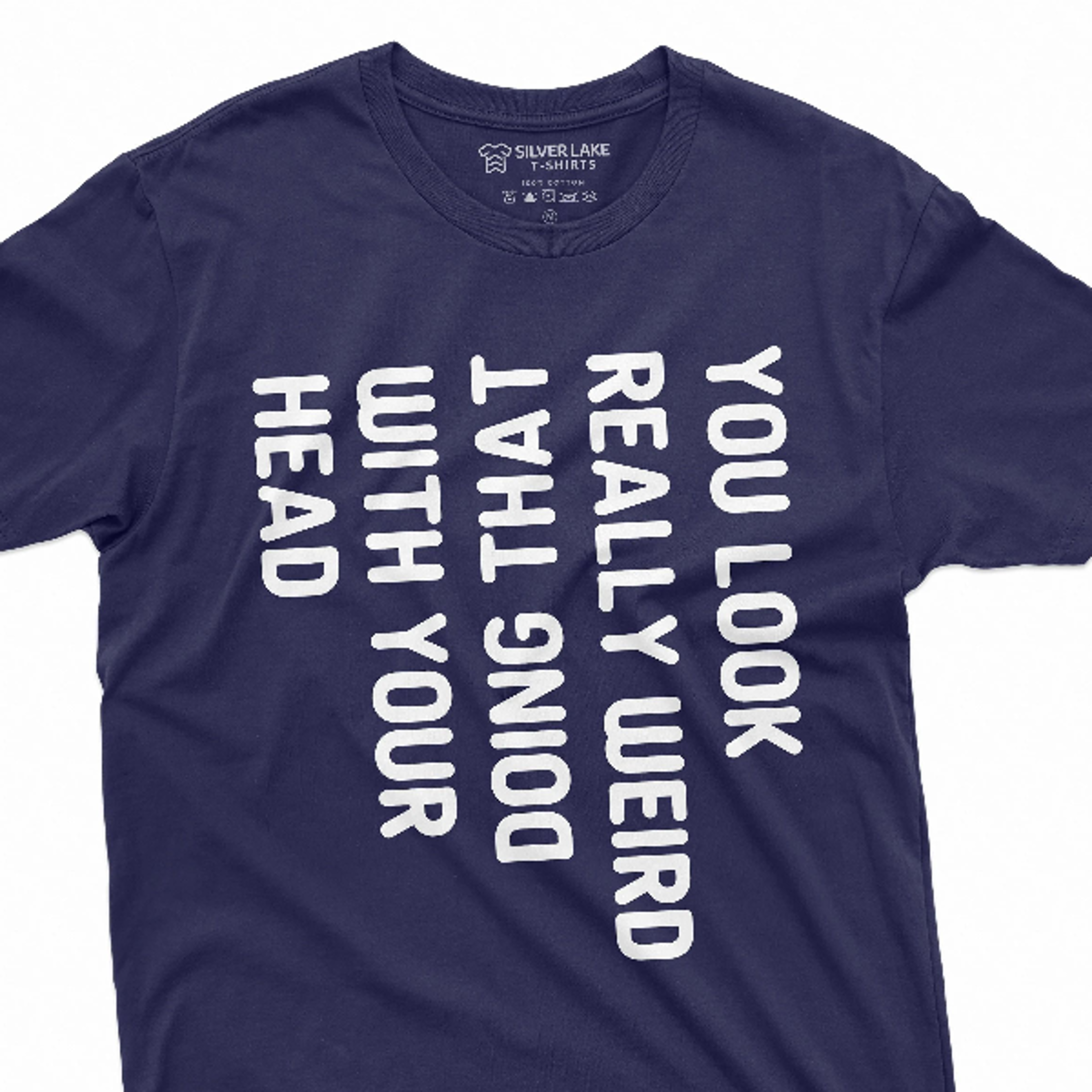 funny t-shirt look weird head movement tee shirt birthday gift creative funny shirt christmas funny tees