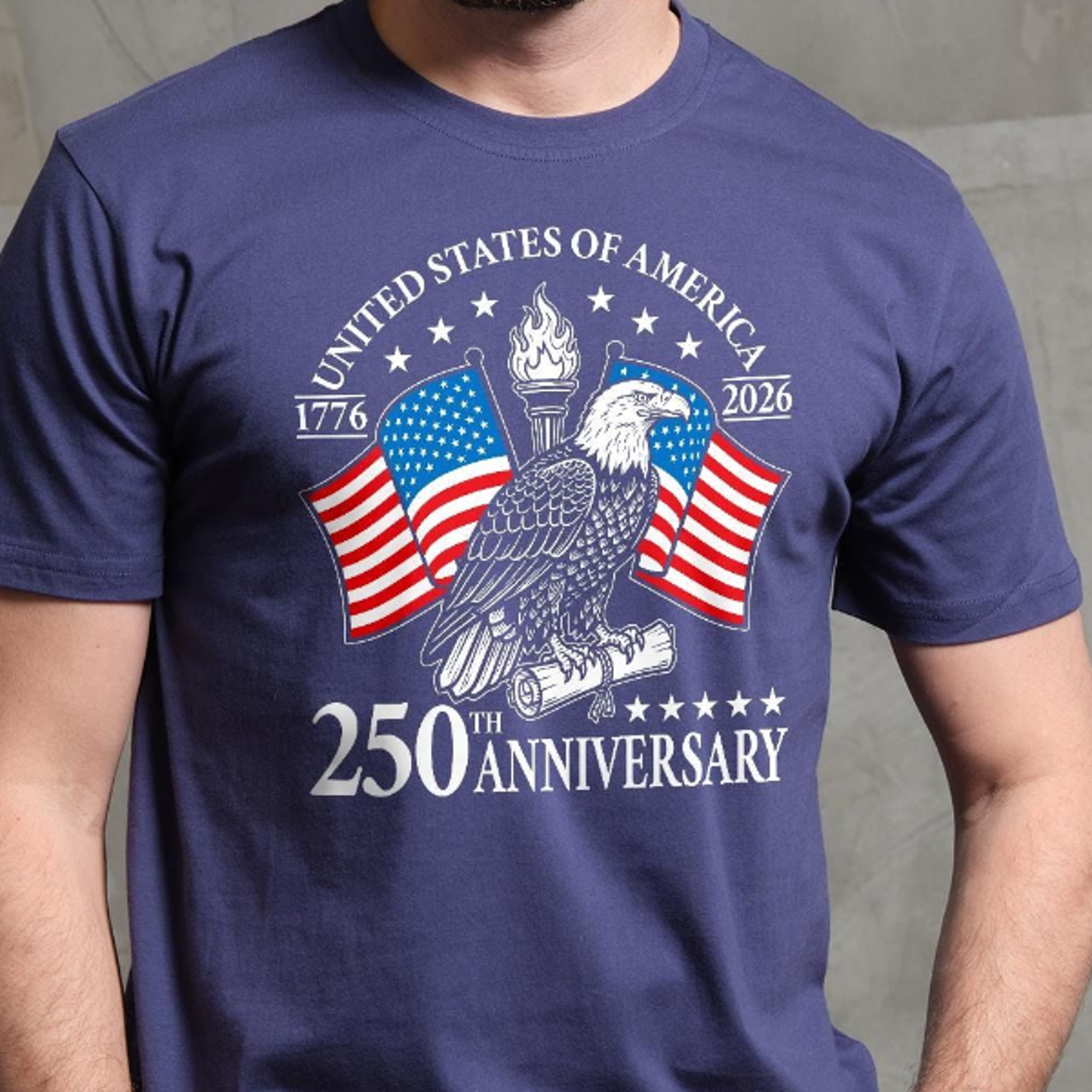 250 year us independence day t-shirt 1776-2026 250th anniversary tee shirt