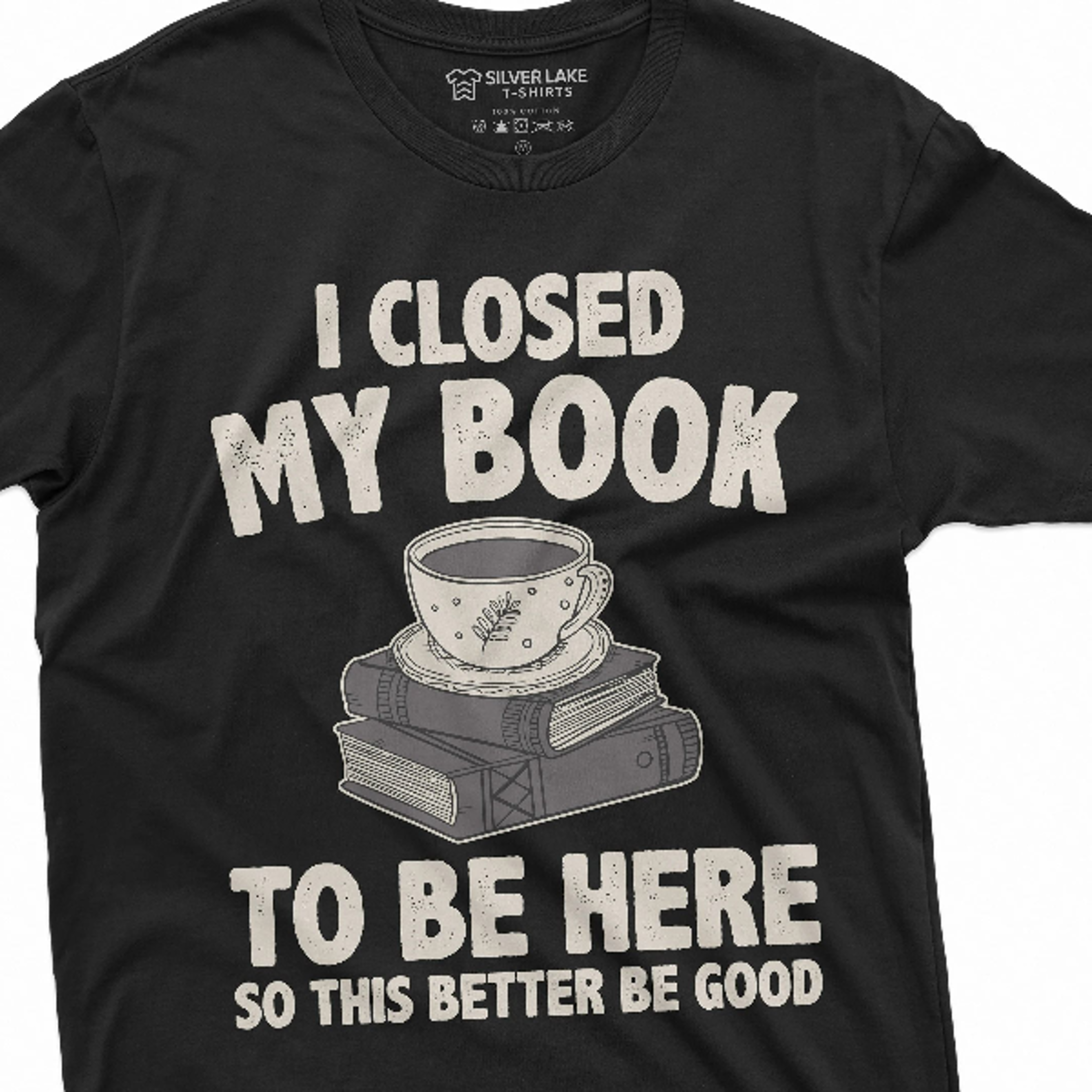 i closed my book t-shirt funny book reading gift tee shirt back to school librarian library shirt