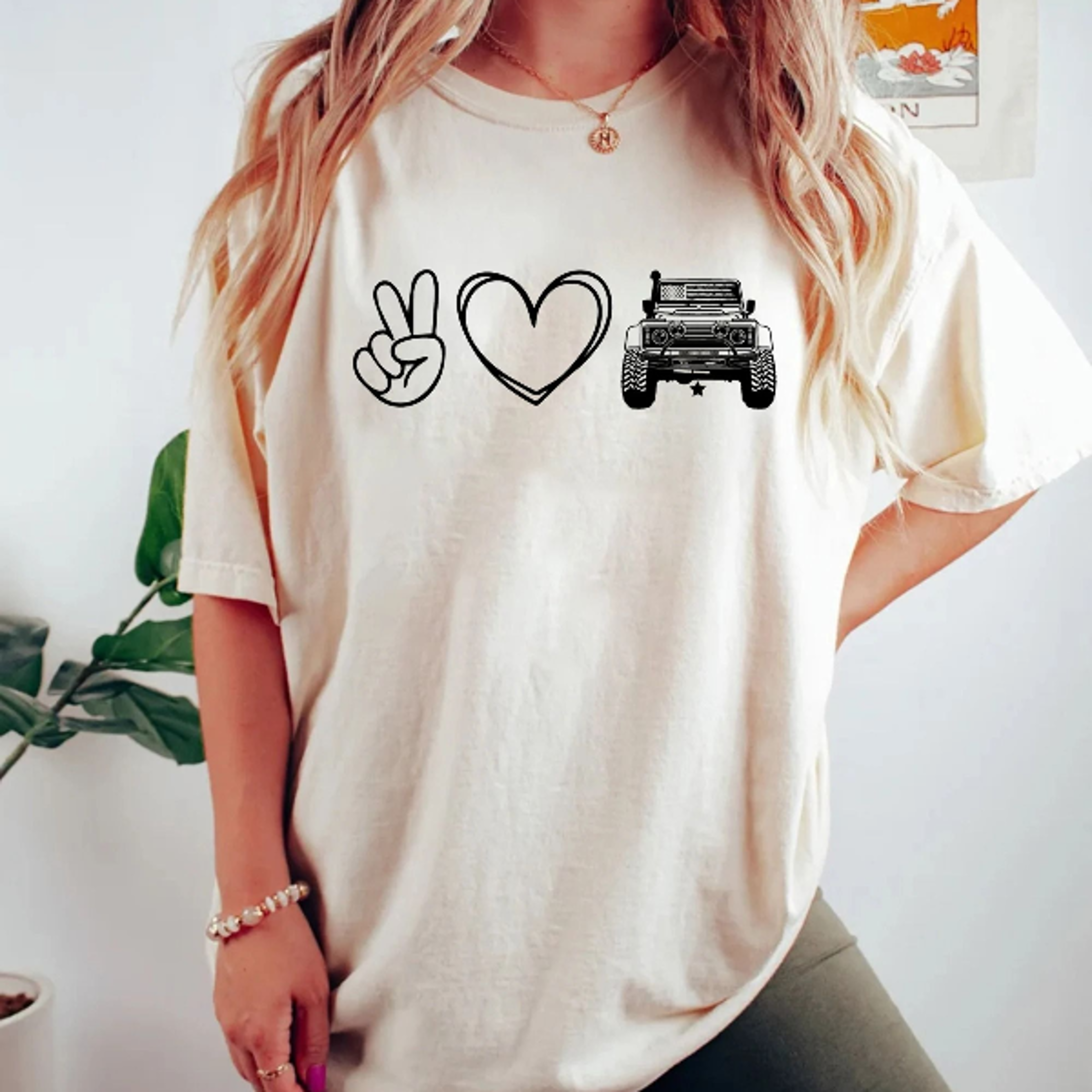 american offroad shirt love peace offroad usa flag 4wd graphic t-shirt