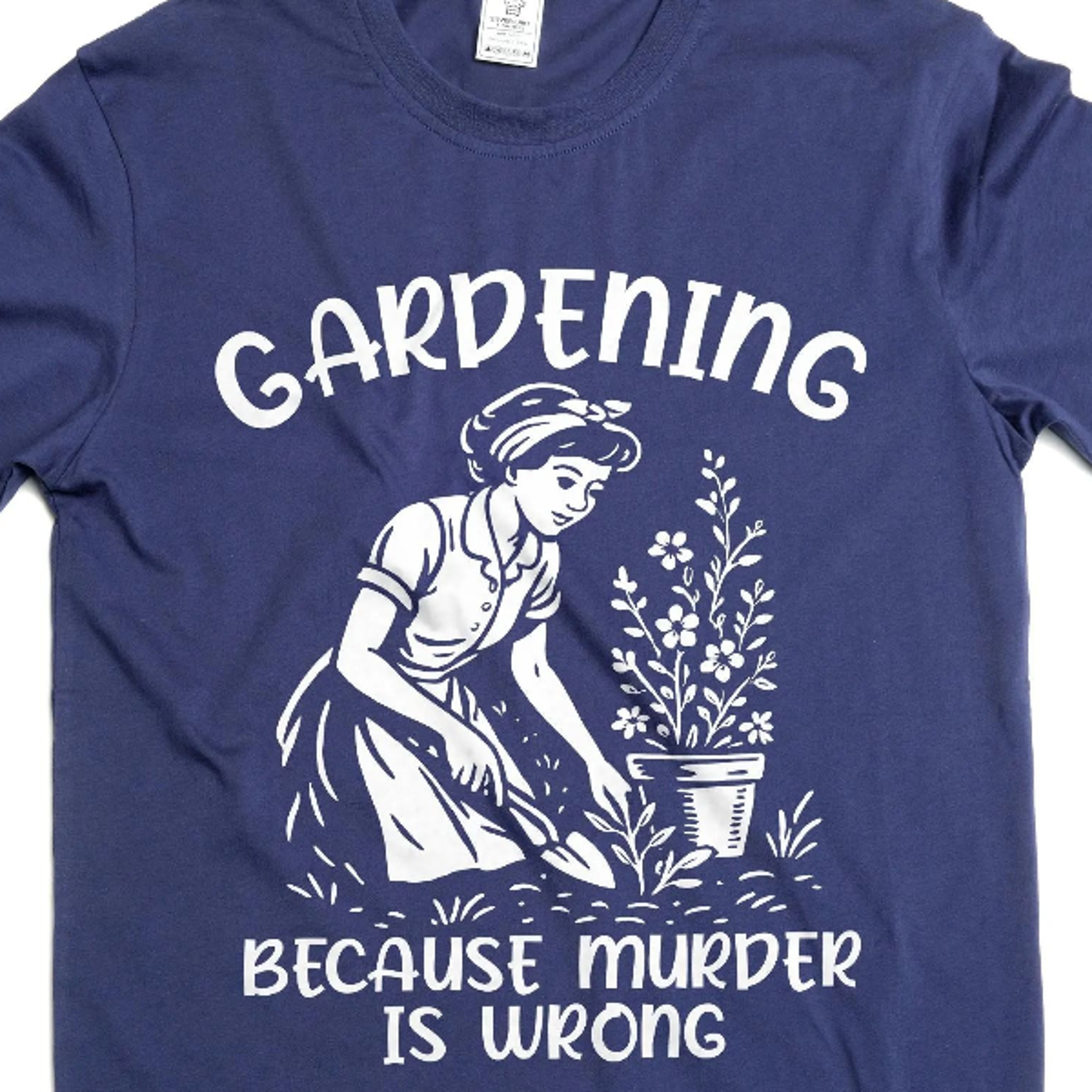 gardening funny t-shirt mom grandma wife halloween humorous sarcastic tee shirt wife's birthday tee