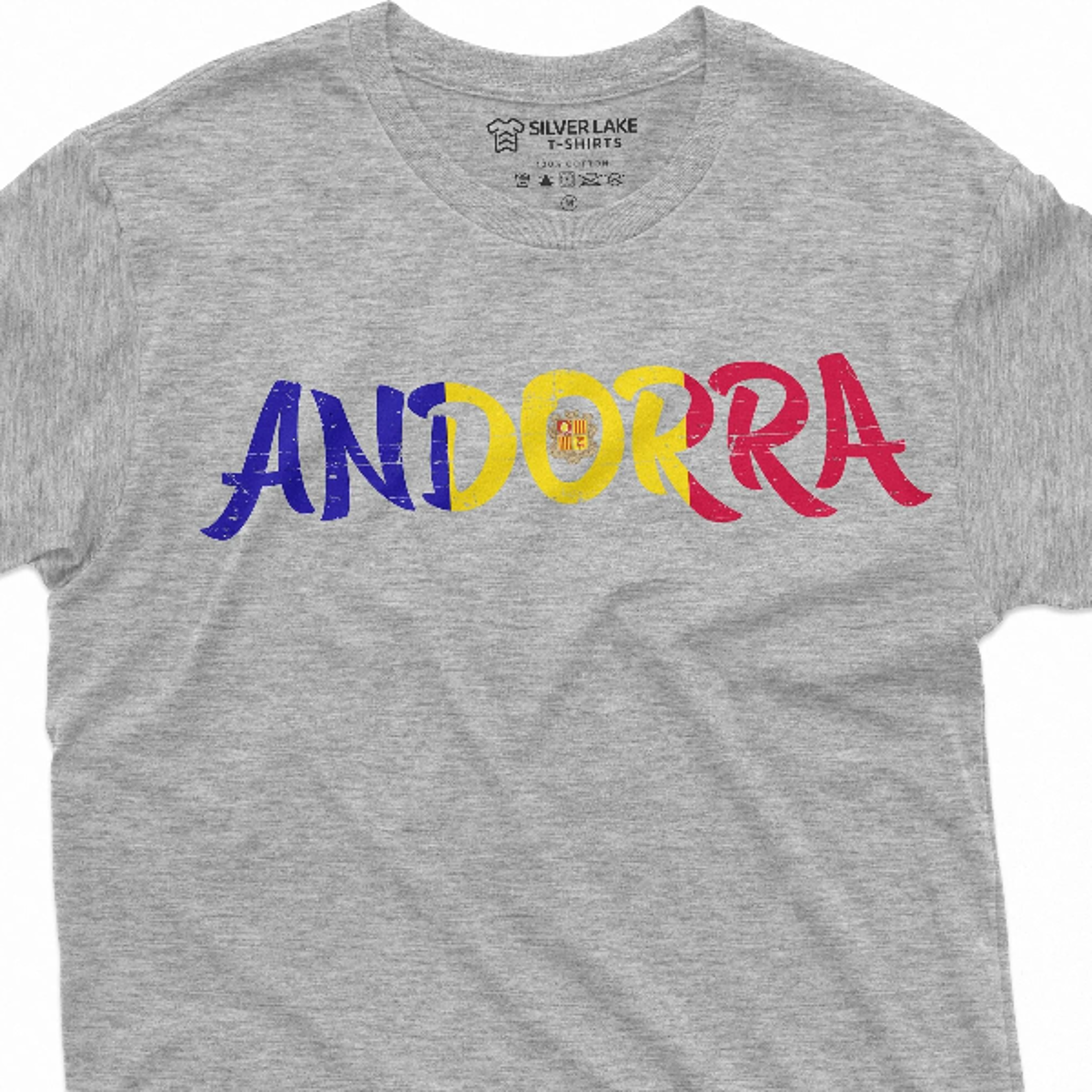 andorra t-shirt andorran flag coat of arms tee shirt andorra patriotic nation tee