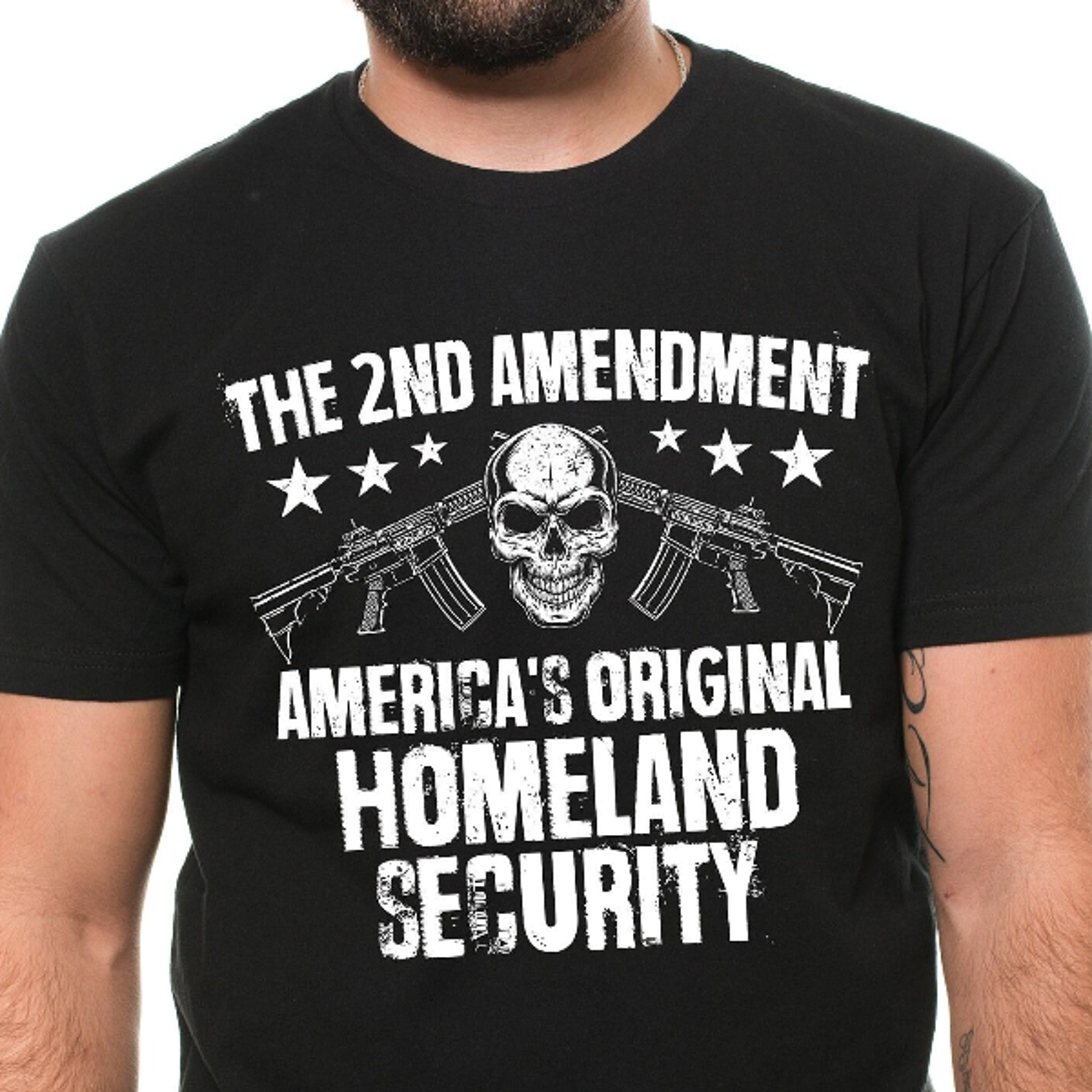 men's 2a constitution t-shirt 2nd amendment america's original homeland security tee shirt pro gun patriotic usa tee shi