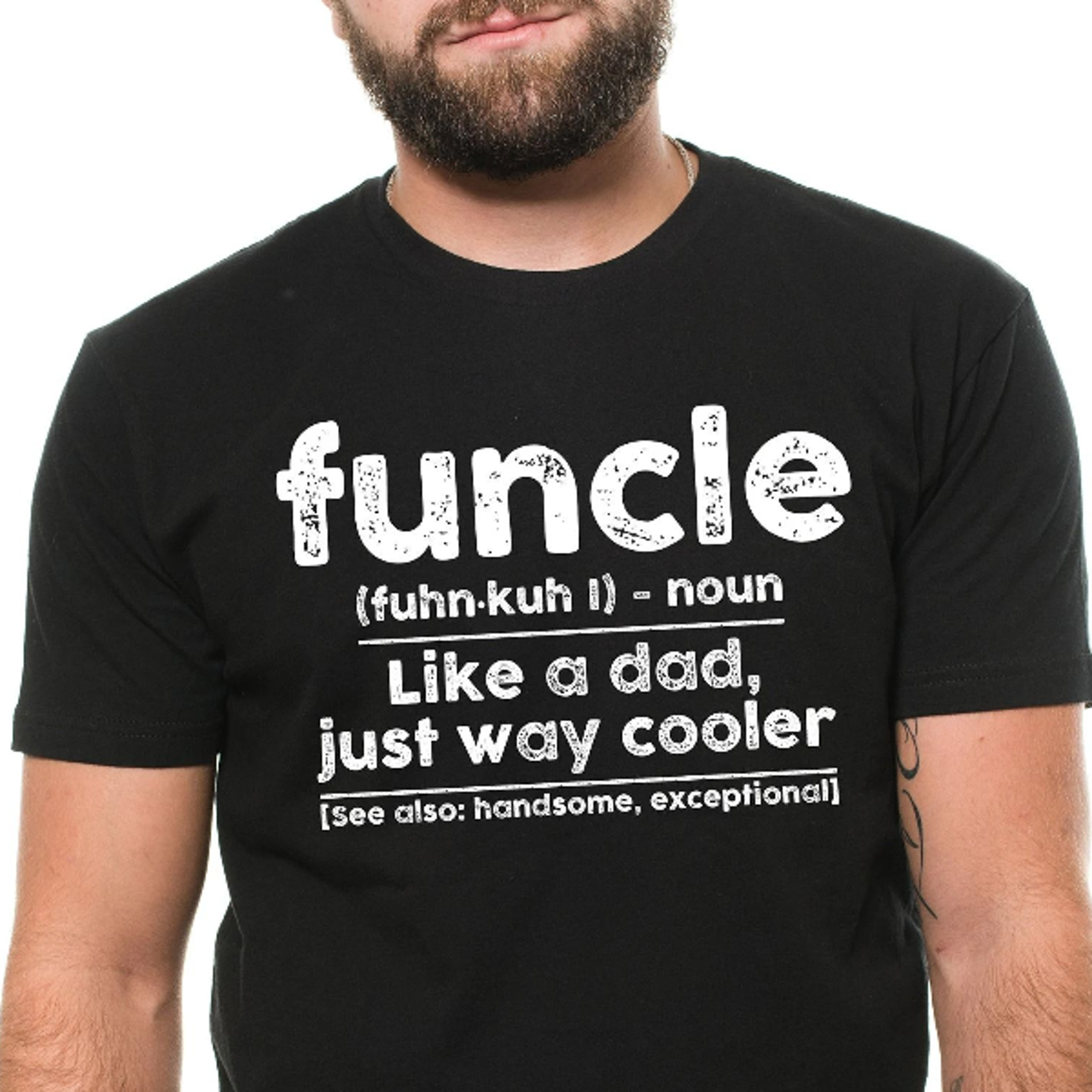 men's funcle funny uncle gift t-shirt fathers day uncle gift ideas uncle definition mens printed shirts