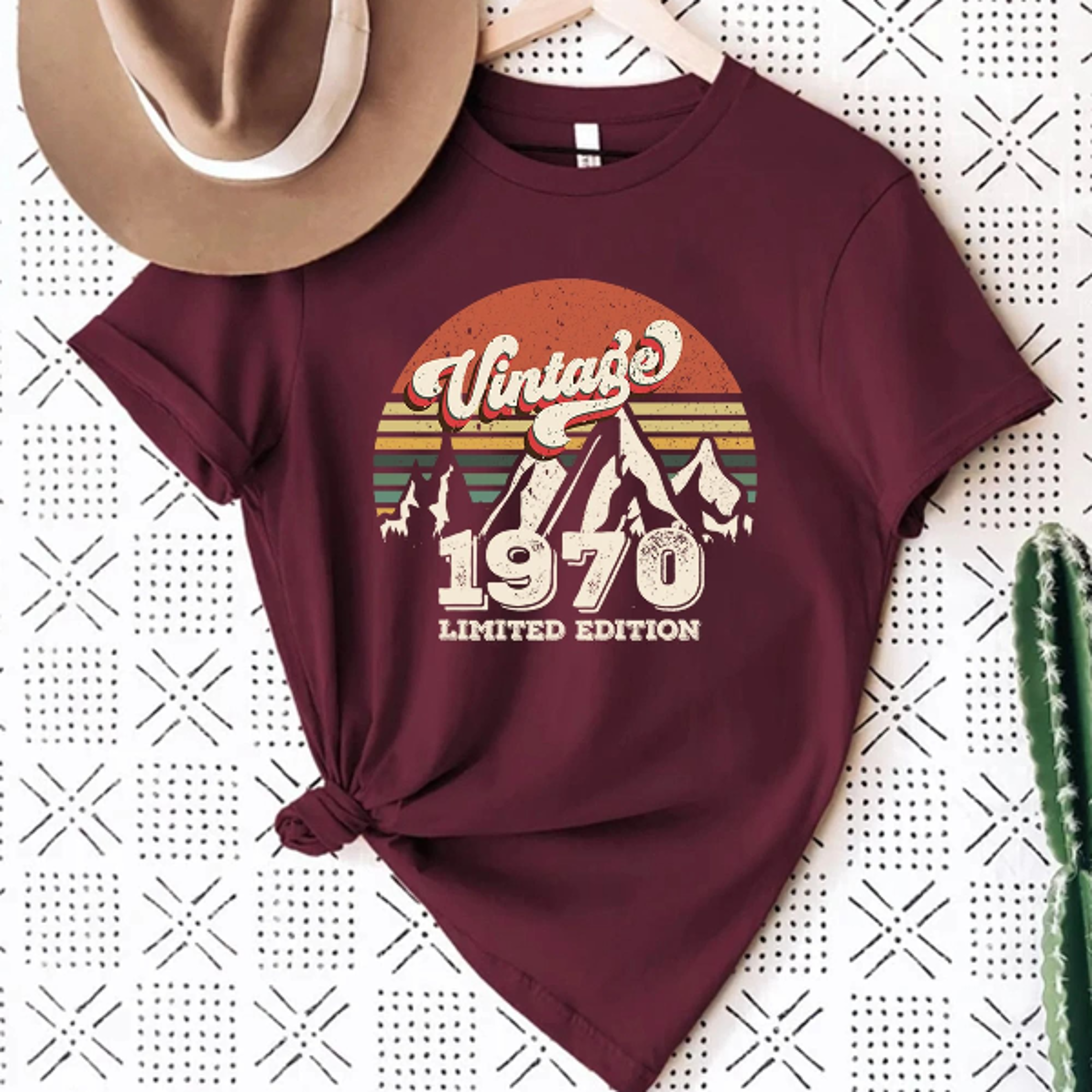 53rd birthday shirt vintage 1970 graphic tee retro birthday gift for men and women limited edition t-shirt