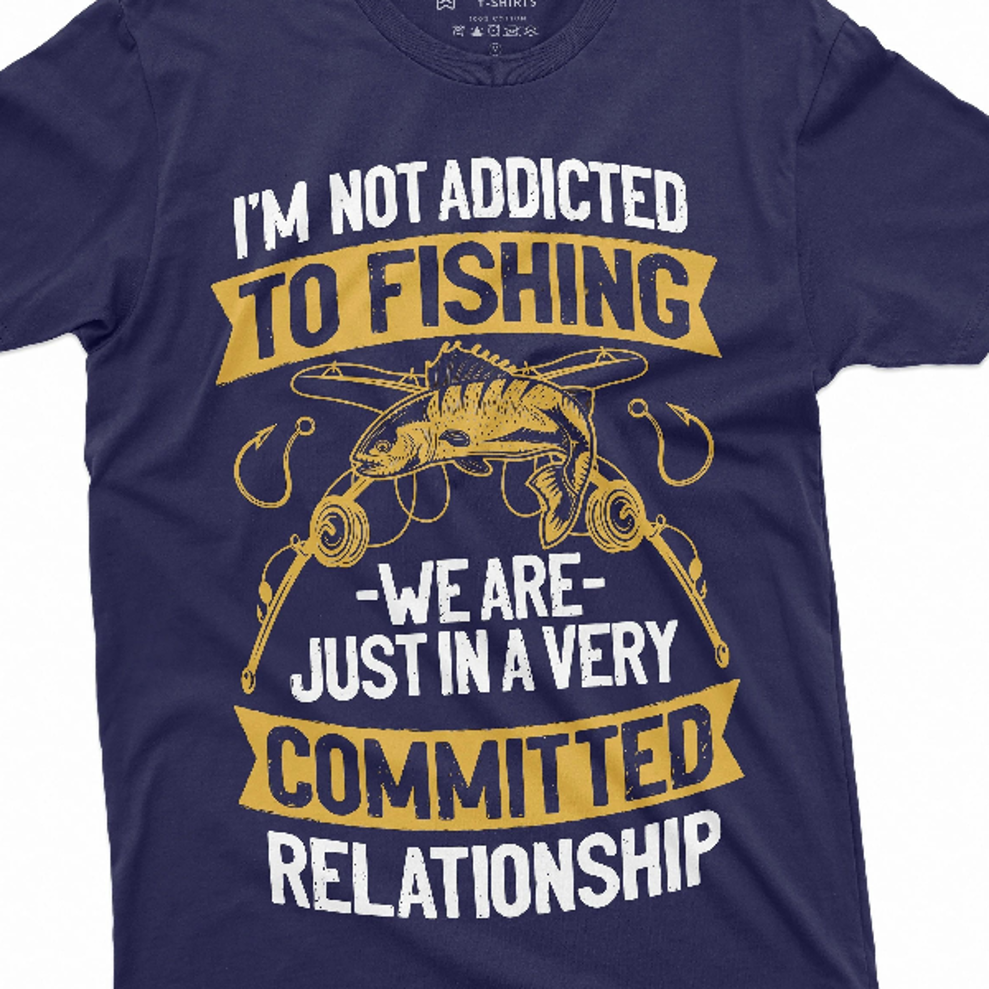 men's funny fishing t-shirt addicted to fishing grandpa dad husband gift shirt fisherman shirt birthday gift ideas