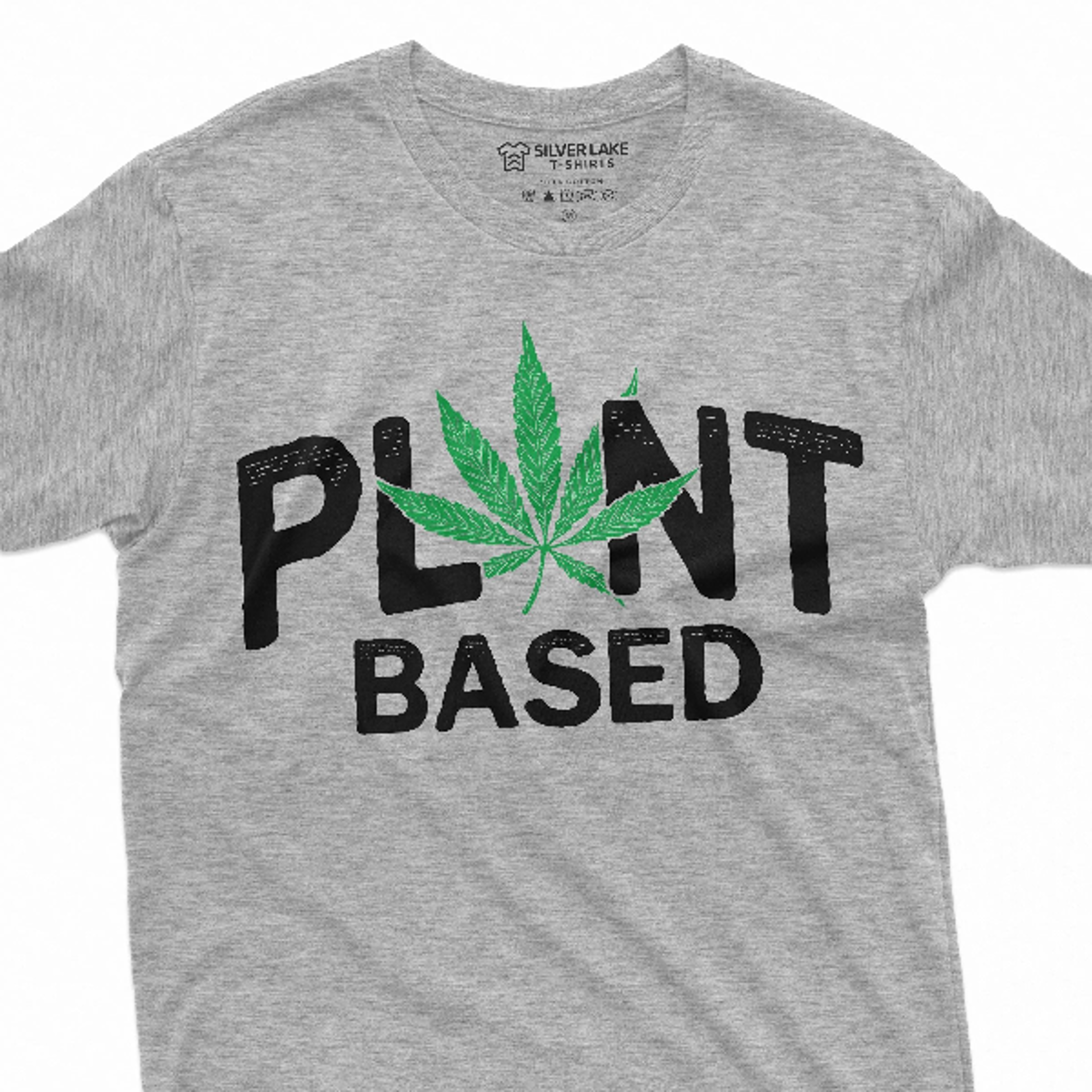 men's funny weed marijuana shirt vegan plant based vegetarian funny birthday gift shirt