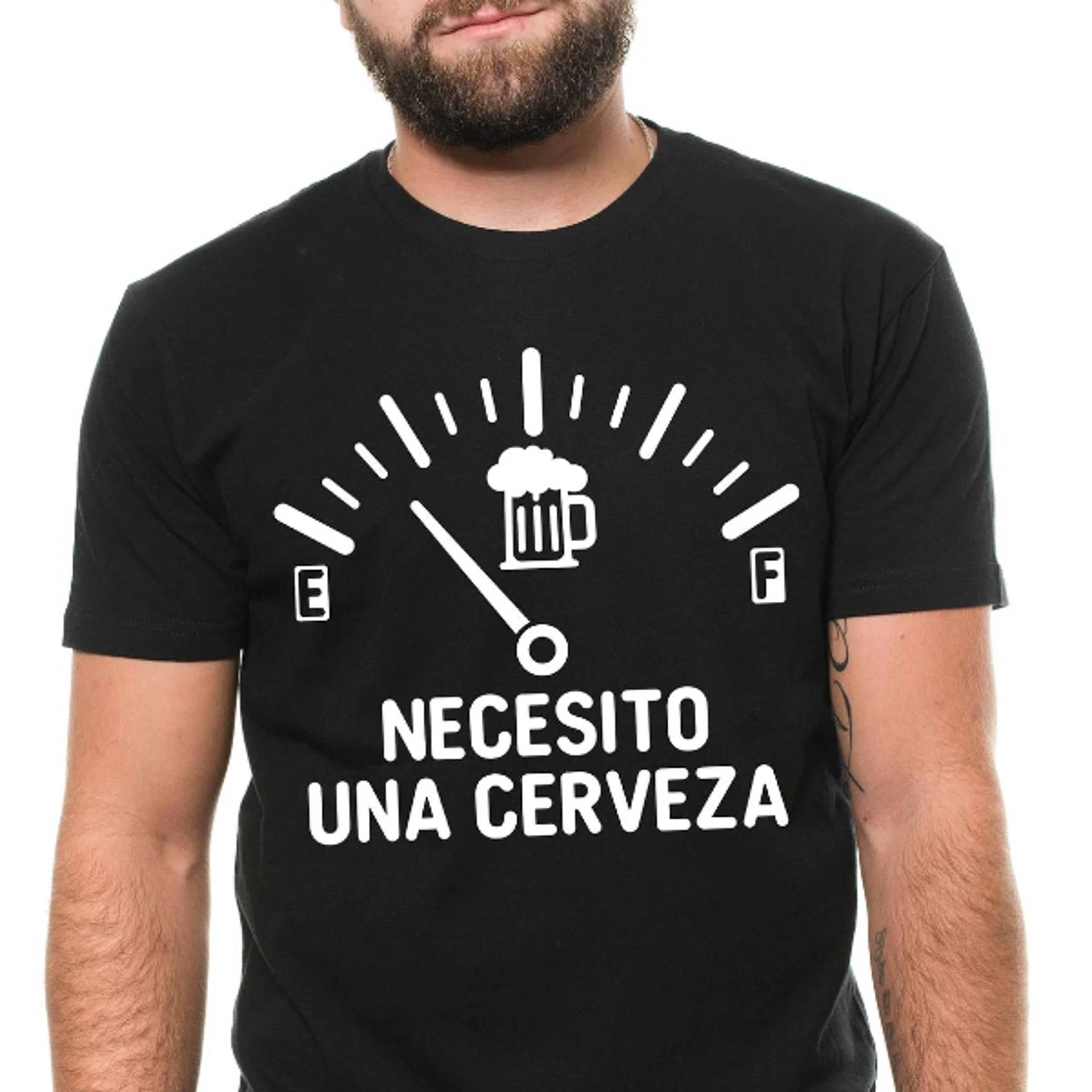men's funny party t-shirt 4th of july father's day necesito una cerveza tee shirt funny gifts for him