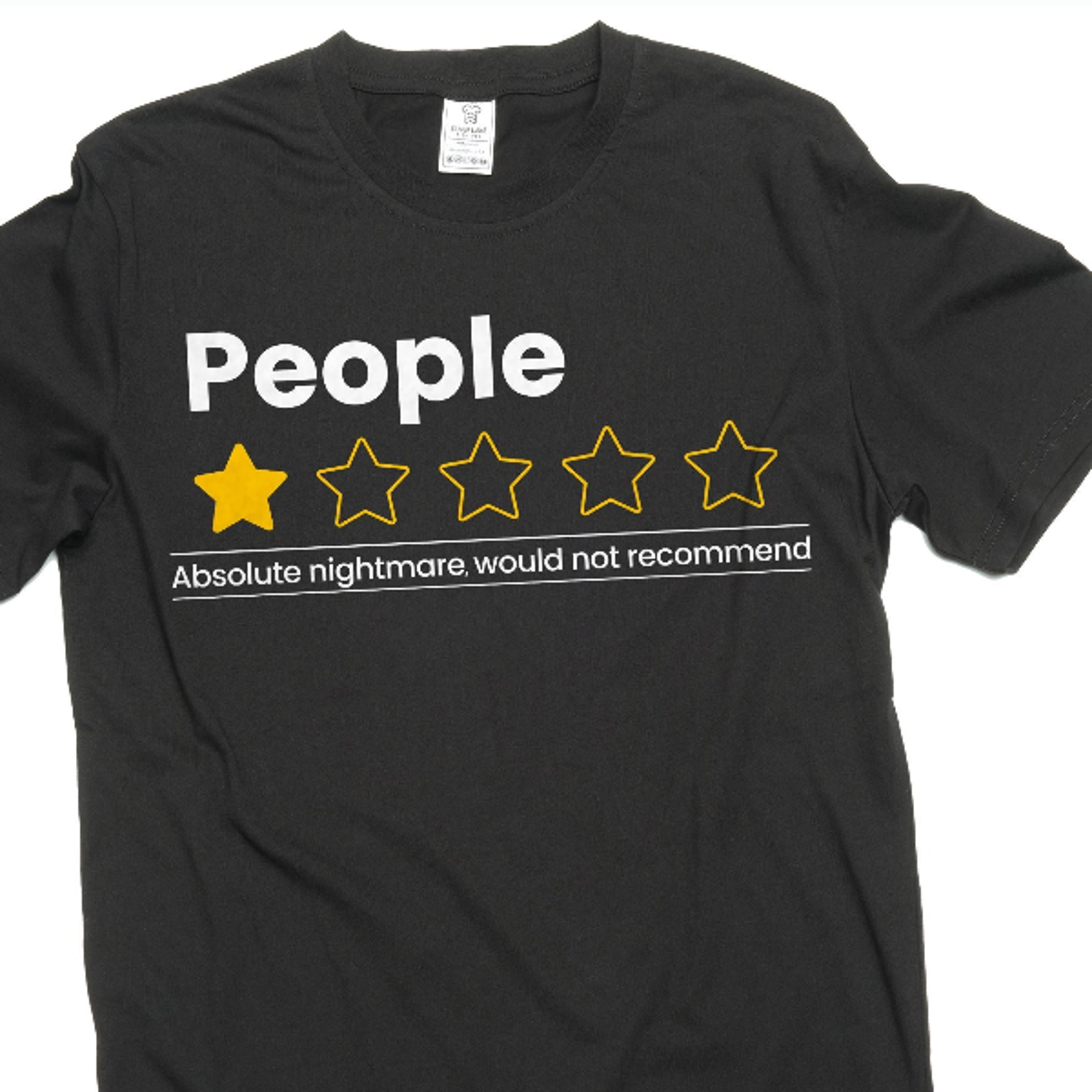 funny social t-shirt introvert people review sarcastic funny shirt
