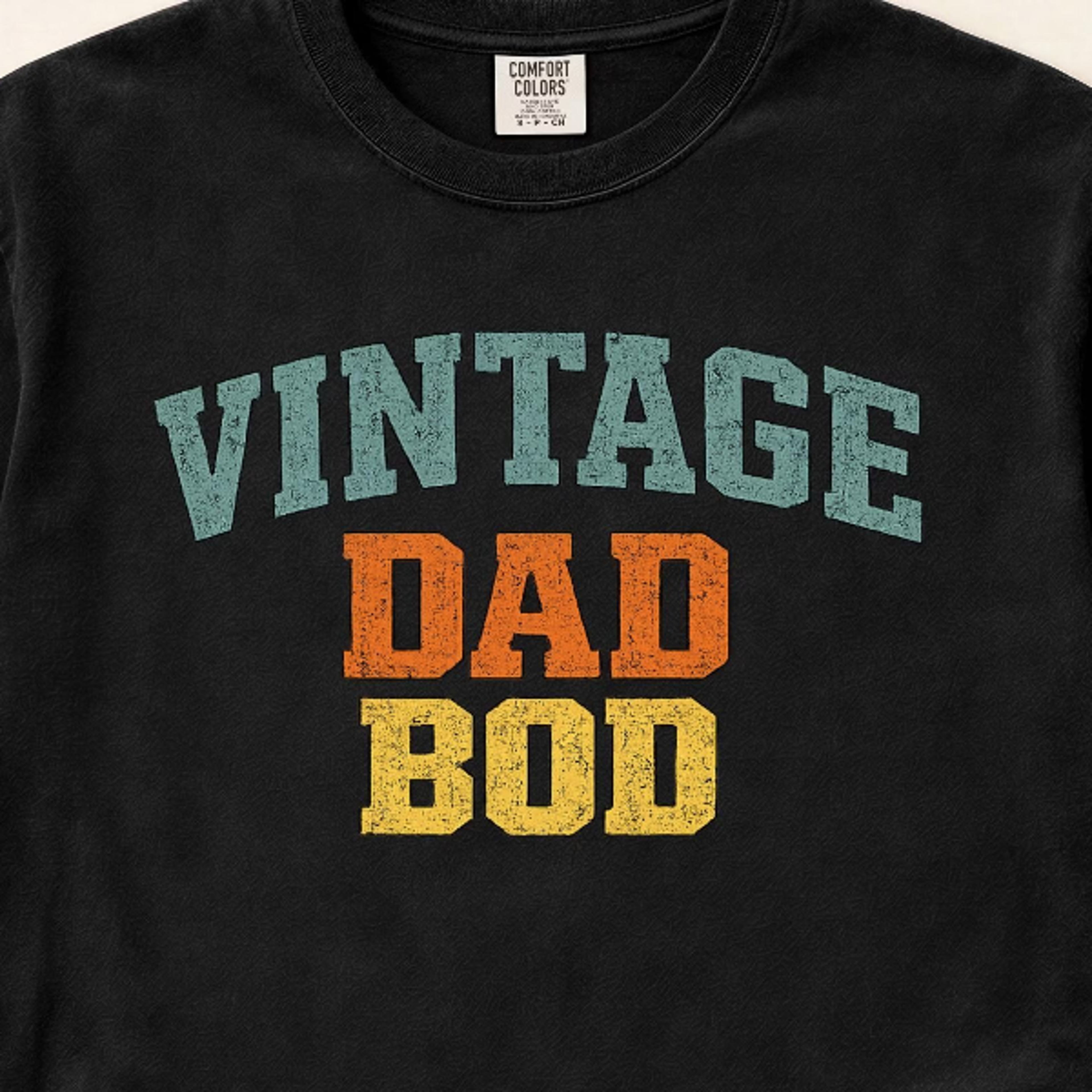 vintage dad bod t-shirt | retro typography tee