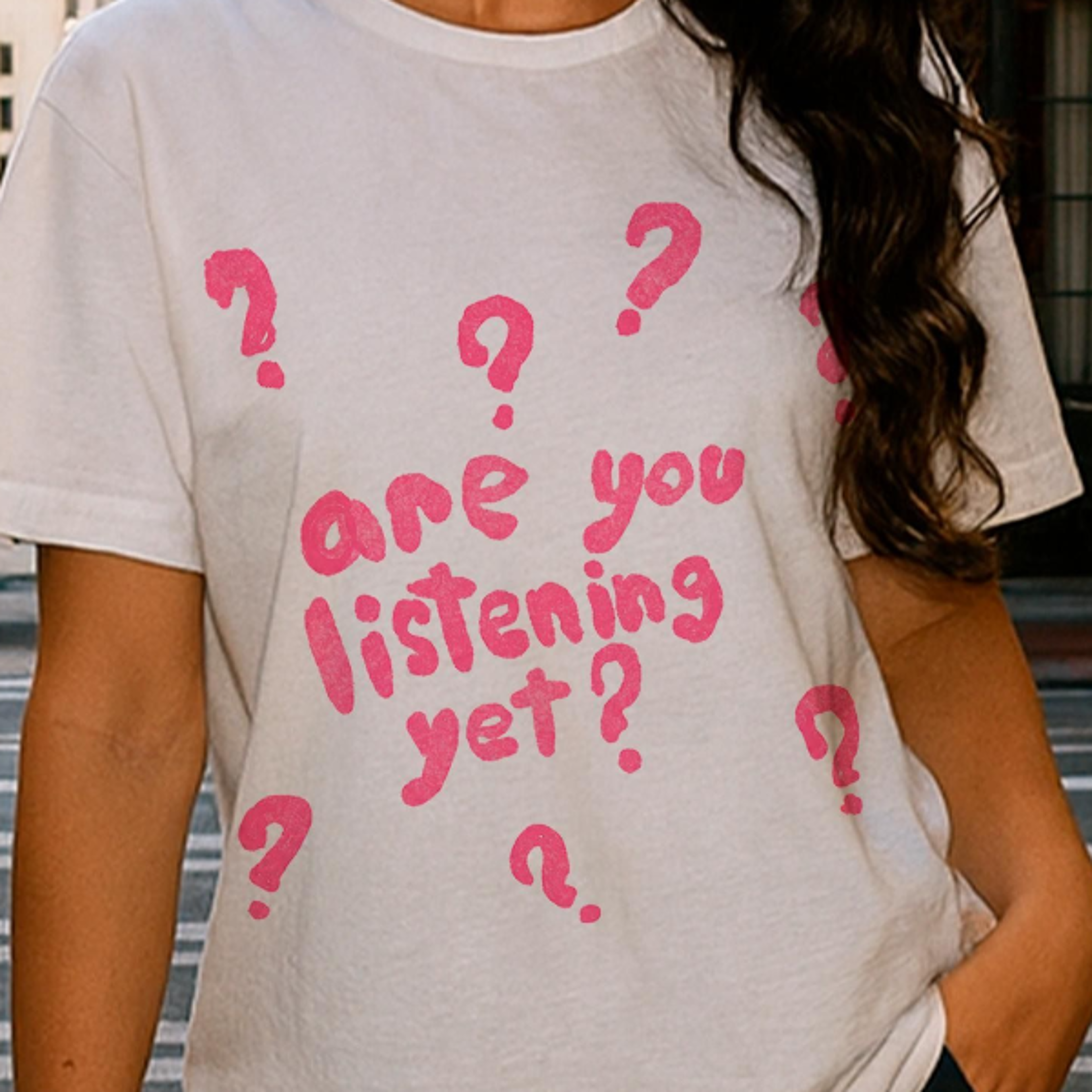 are you listening yet tshirt, we belong together tshirt, together together, katt tee, gift for fan, kissco