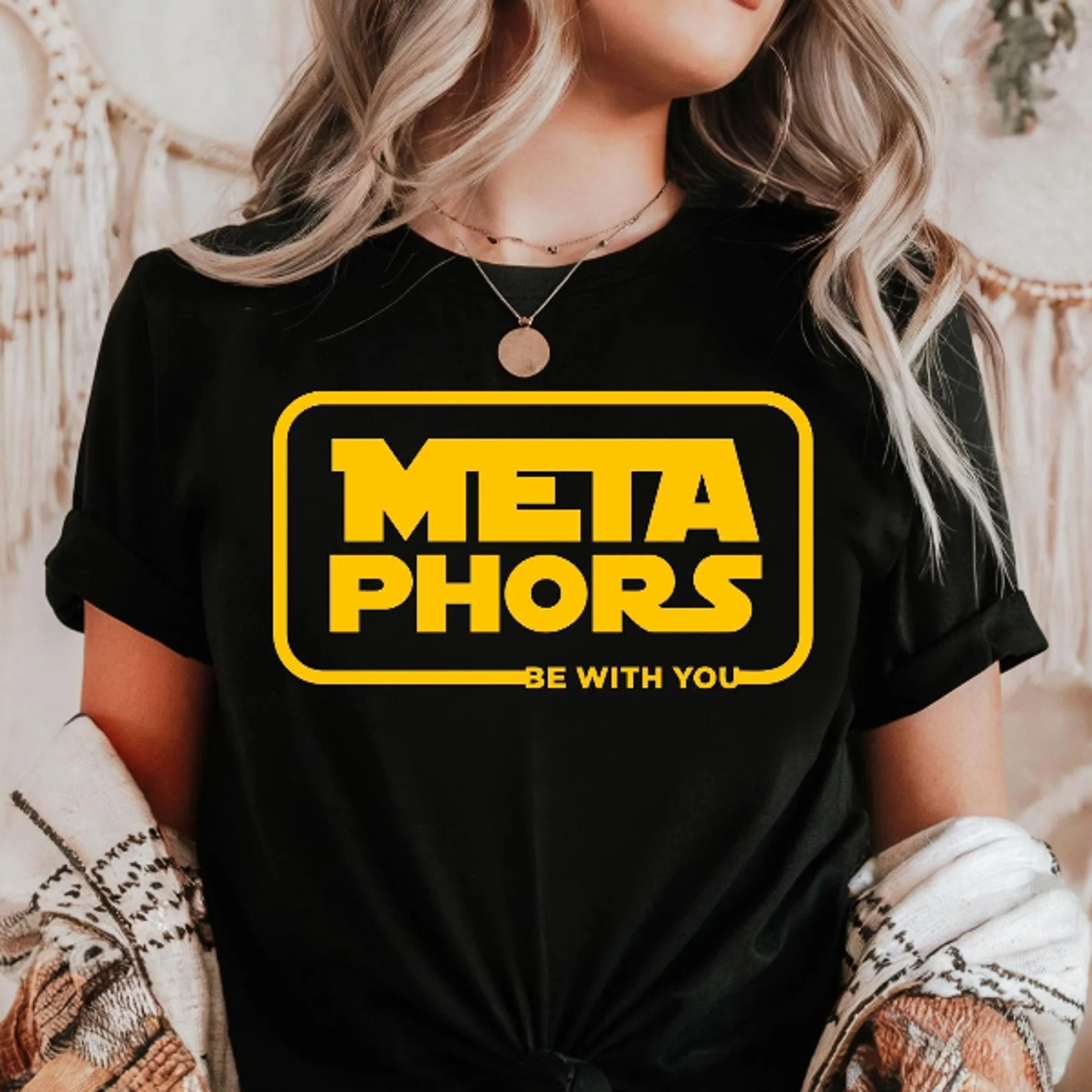 metaphors be with you funny english teacher shirt, grammar t-shirt, book tee, reading shirt for teacher appreciation wee