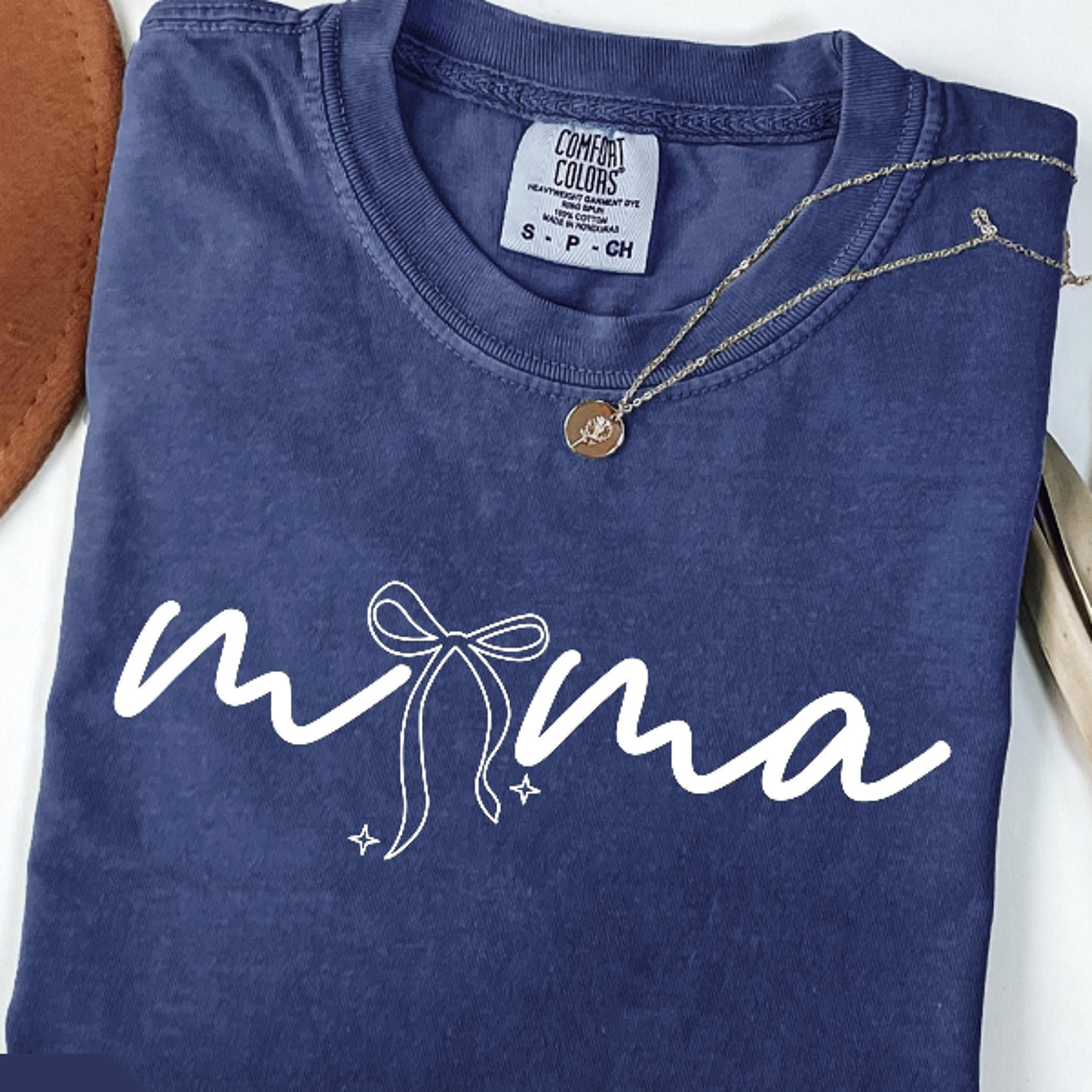 comfort colors mama coquette bow shirt, retro aesthetic mama tee, mother's day gift, preppy minimalist mom top, blossom