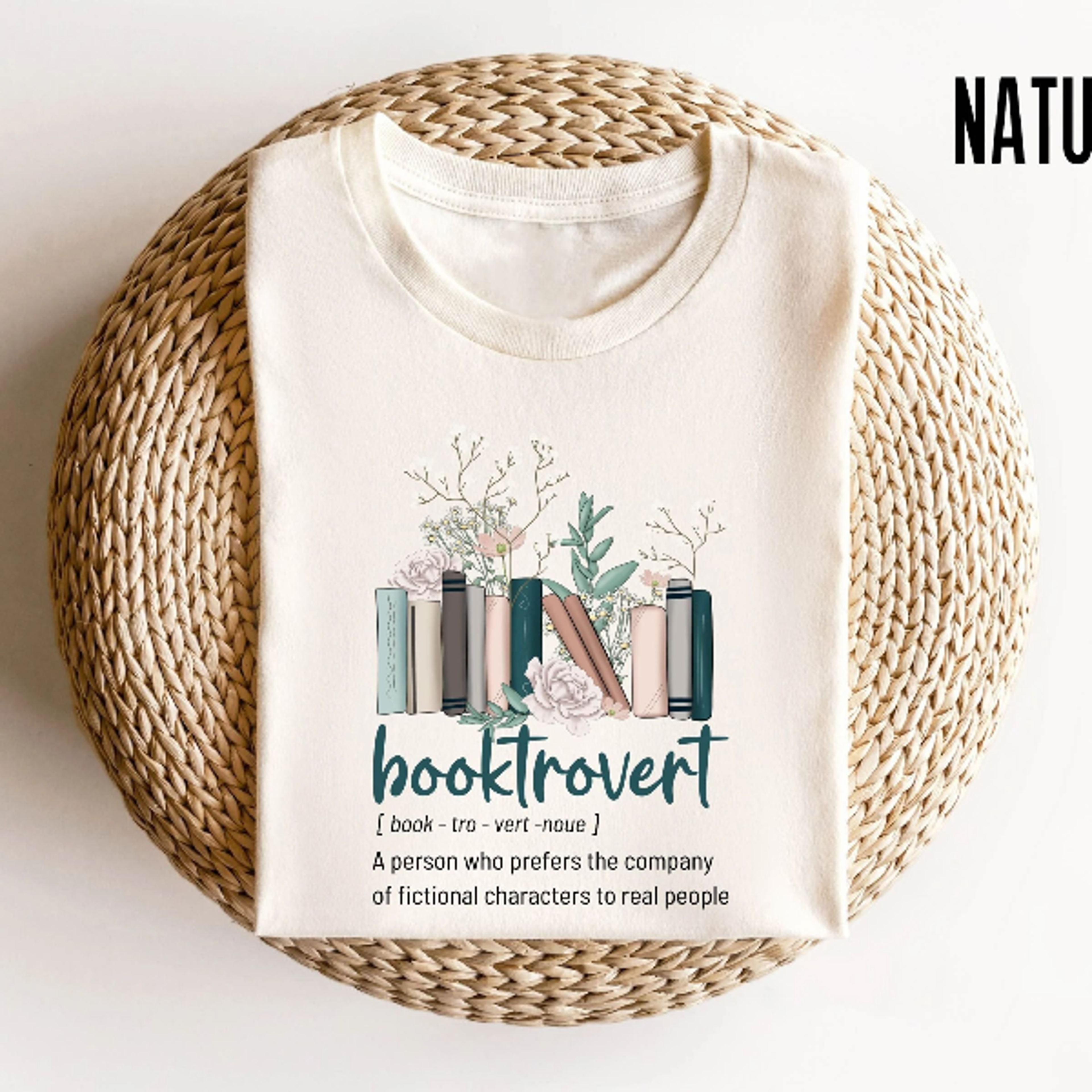 booktrovert shirt book lover graphic tee reading t-shirt bookish gift teacher reader apparel