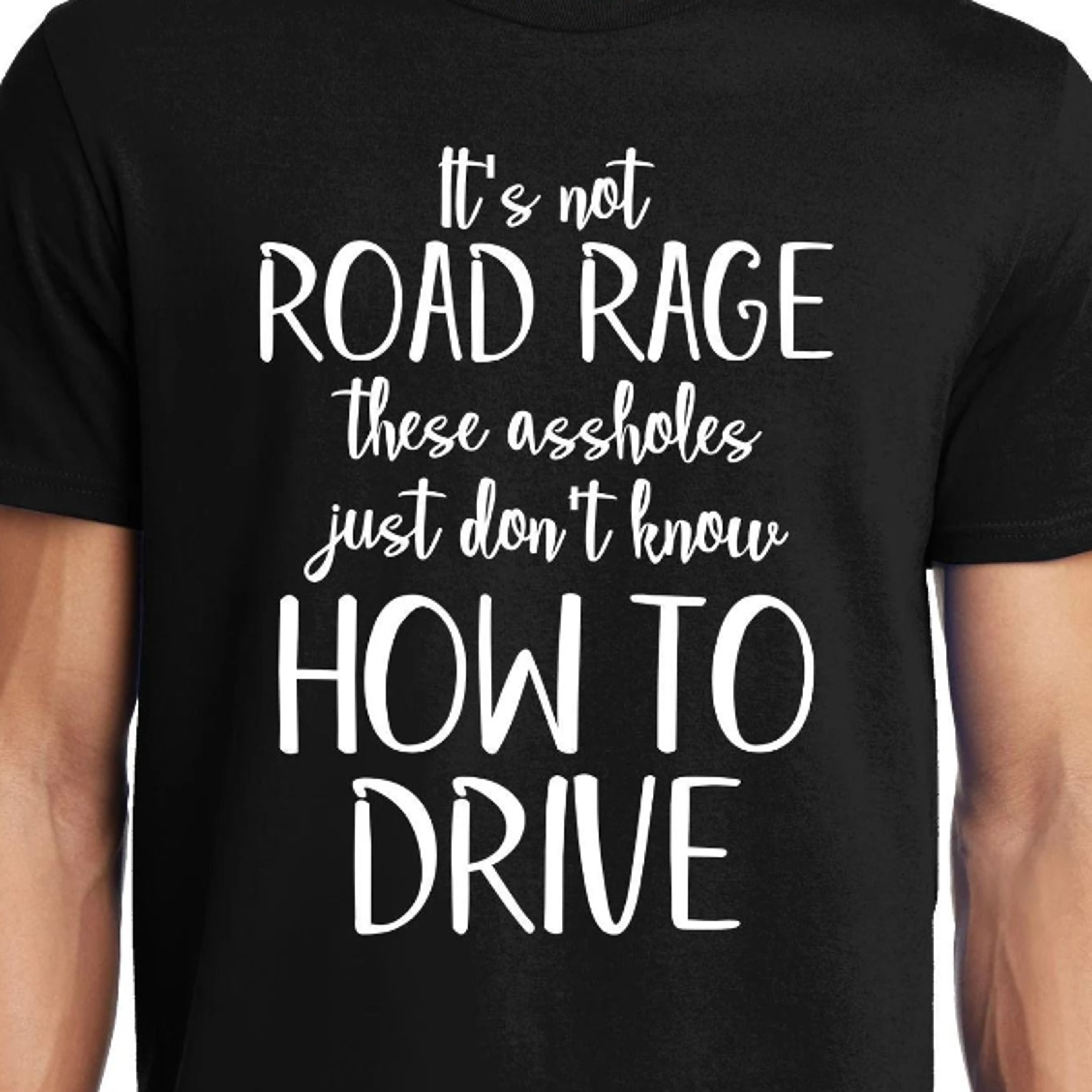 big guys rule funny big and tall it's not road rage t-shirt