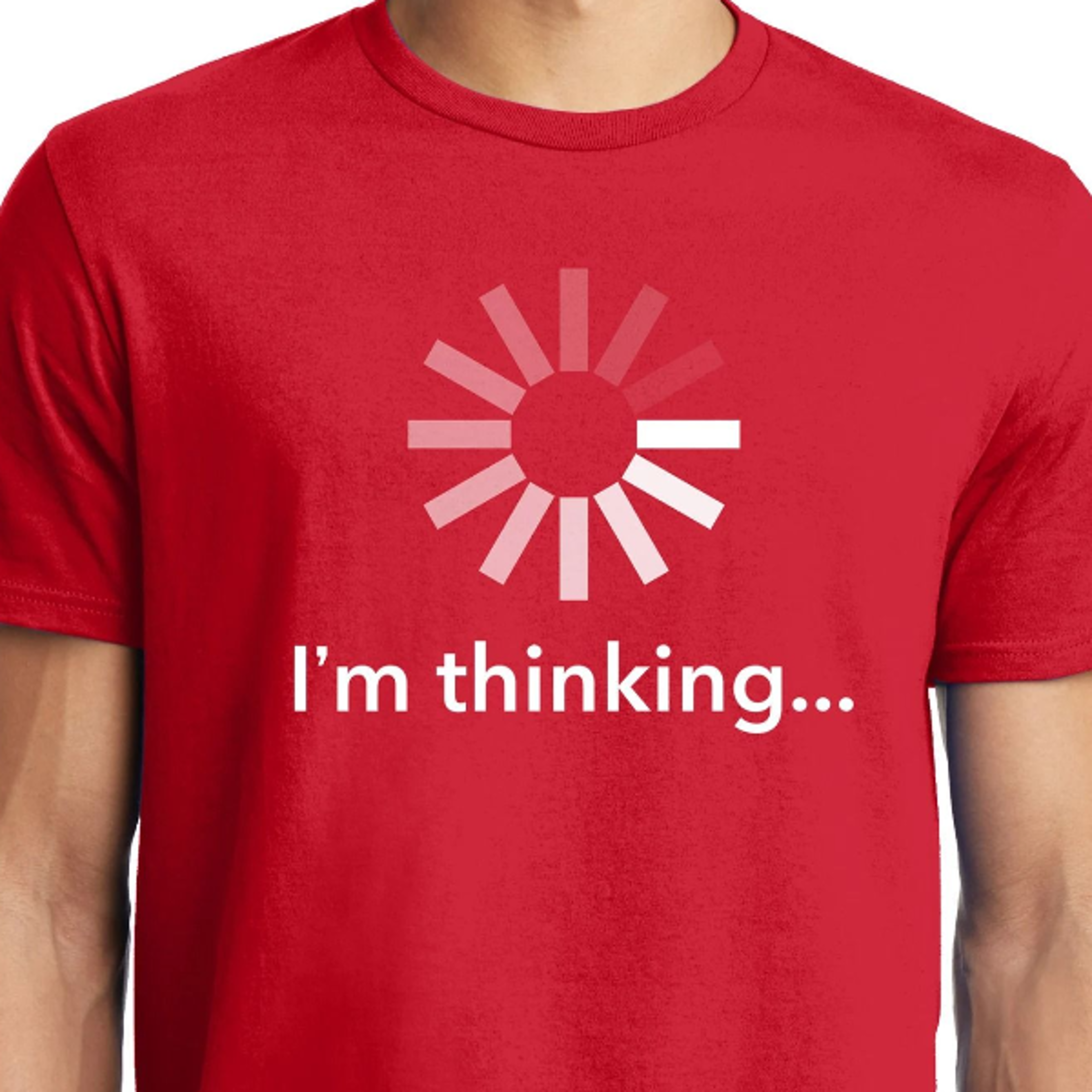 big guys rule funny big and tall funny i'm thinking t-shirt
